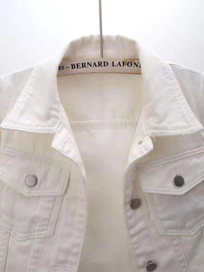 Full Size Cropped  Denim Jacket Plus Size - Image 18