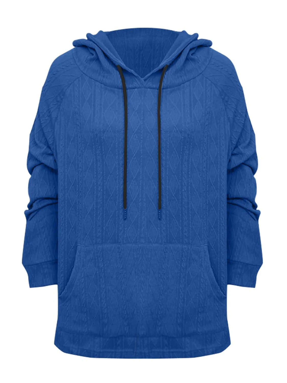Full Size Drawstring Long Sleeve Hoodie - Image 10