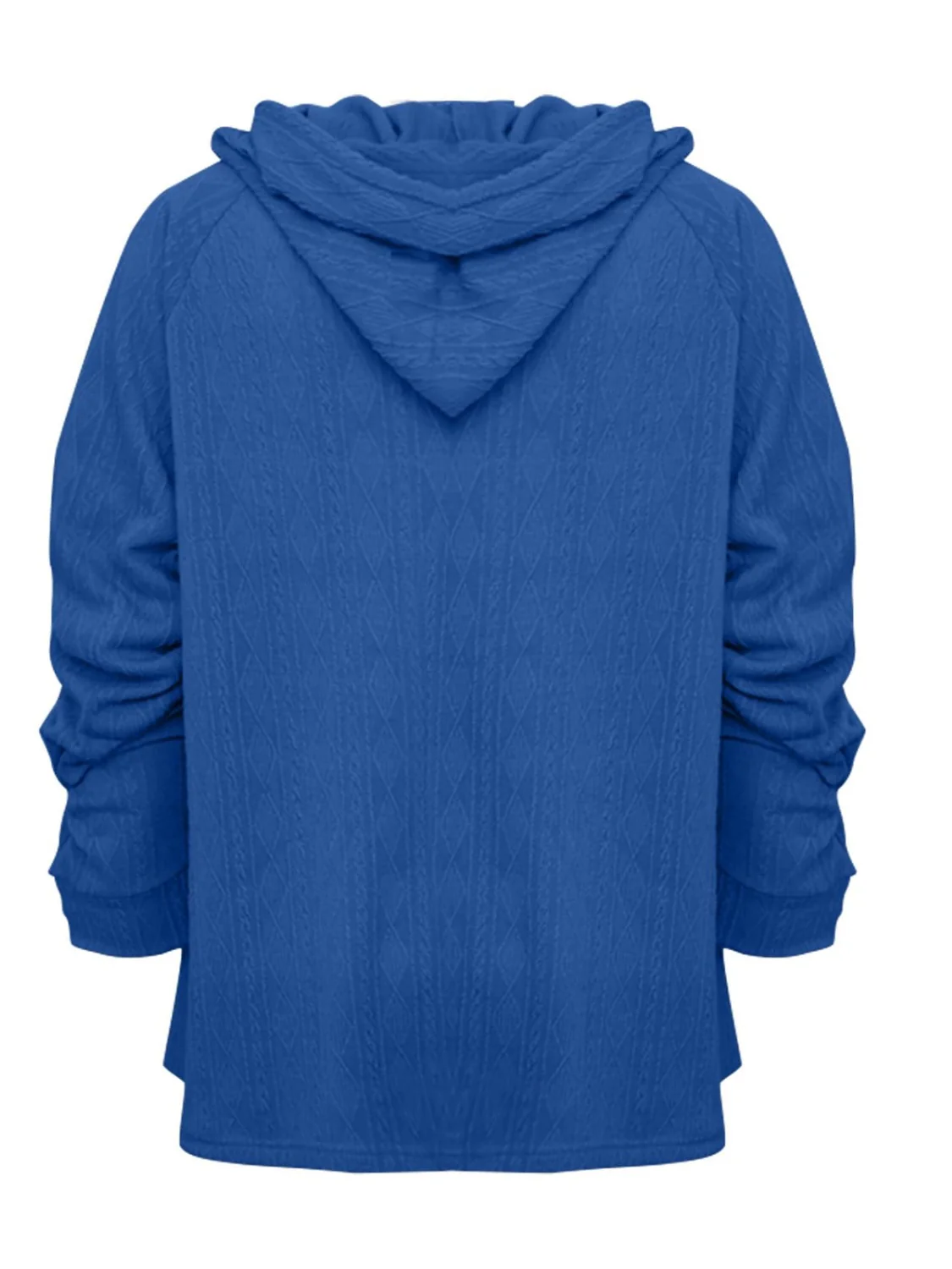 Full Size Drawstring Long Sleeve Hoodie - Image 11
