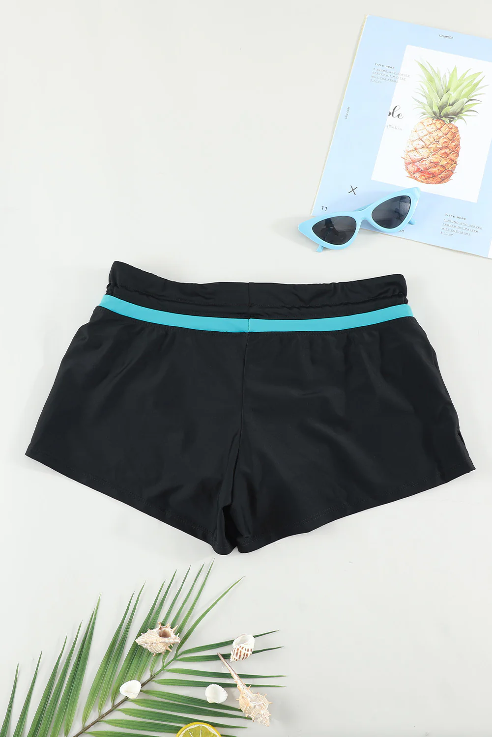 Full Size Drawstring Swim Shorts - Image 3