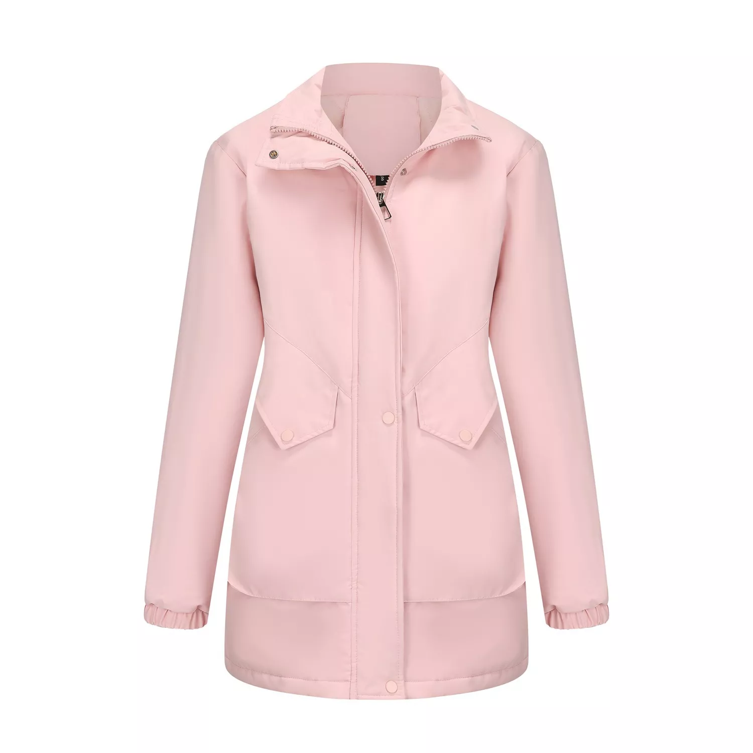 Full Size Fur Hooded Warm Winter Parka Outerwear Plus Size - Image 10