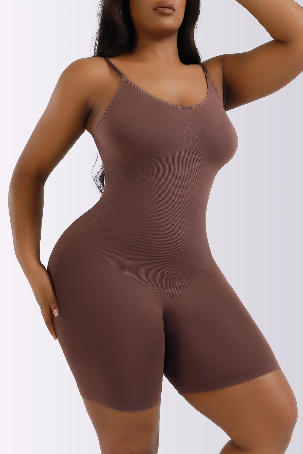 Full Size Spaghetti Strap Shaping Romper - Image 5