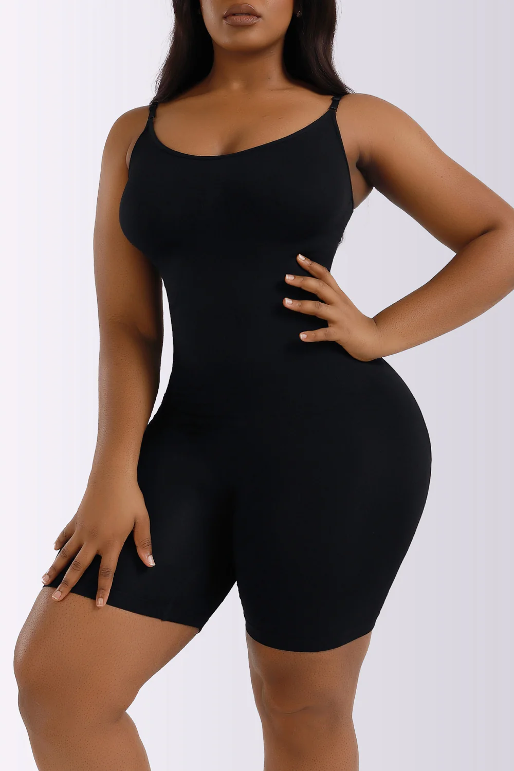 Full Size Spaghetti Strap Shaping Romper - Image 8