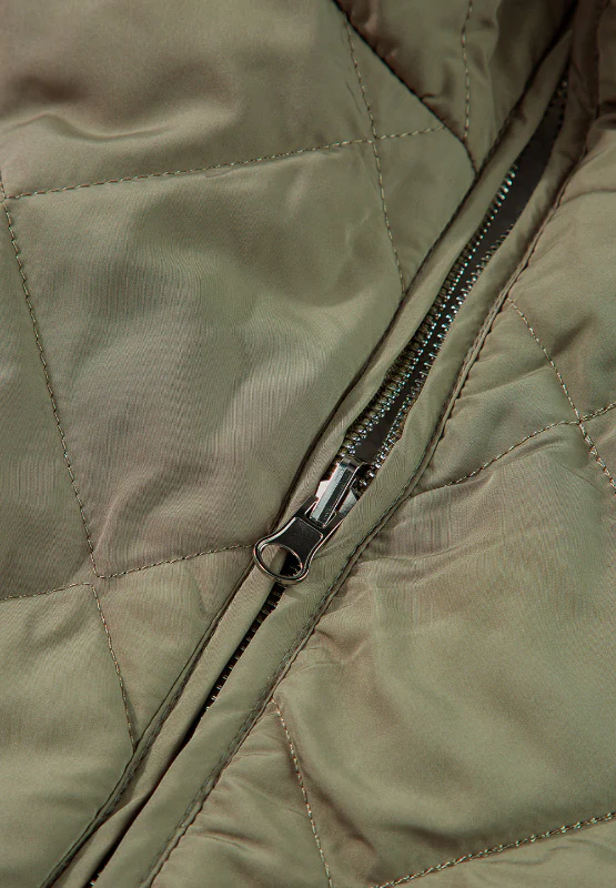 Fuzzy Zip Up Vest Coat with Pockets - Image 9