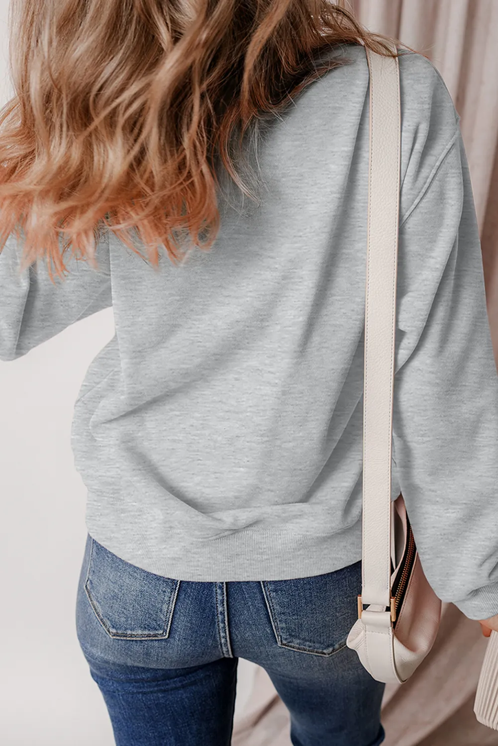 Ghost Round Neck Long Sleeve Sweatshirt - Image 3