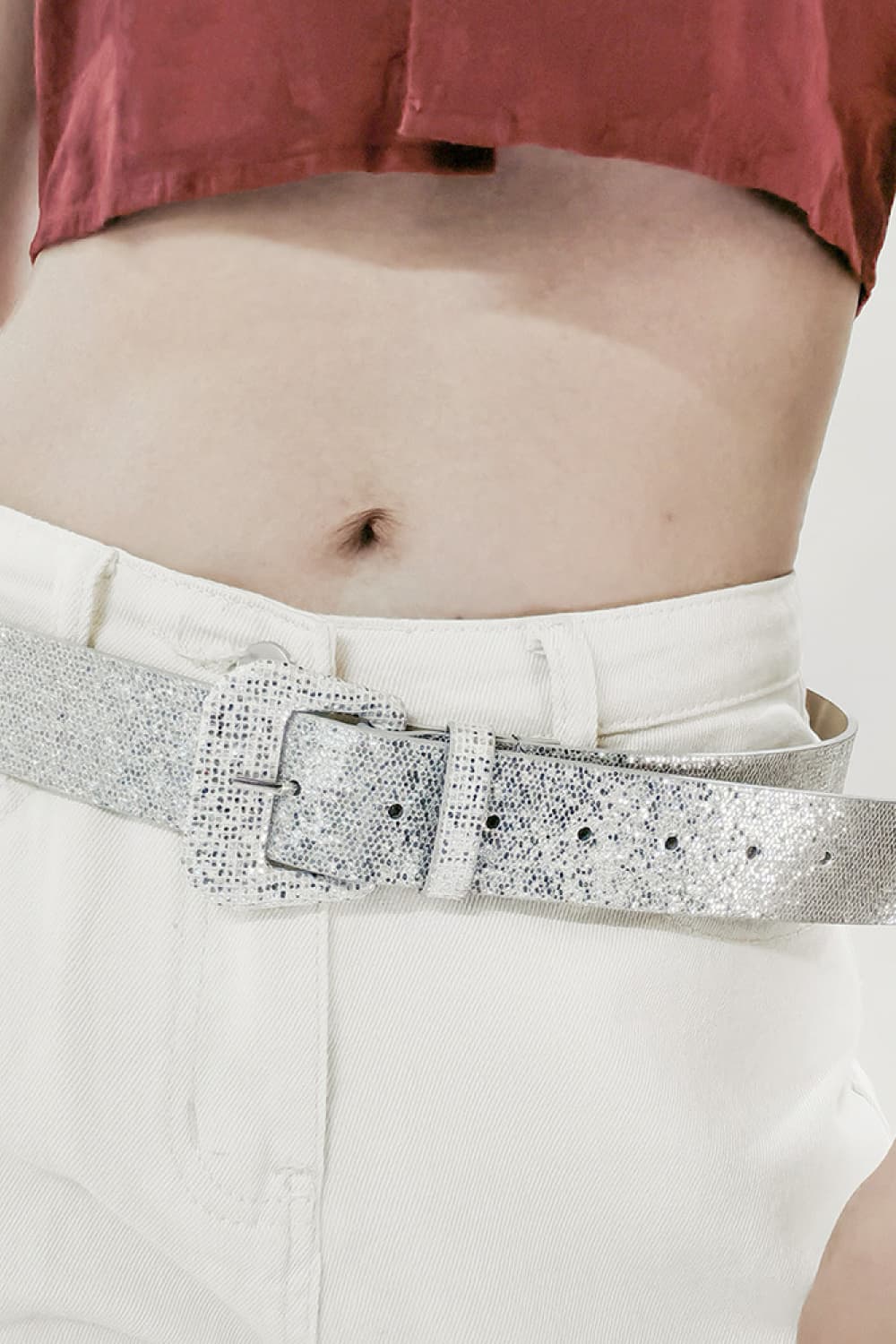 Glitter PU Leather Belt - Image 14