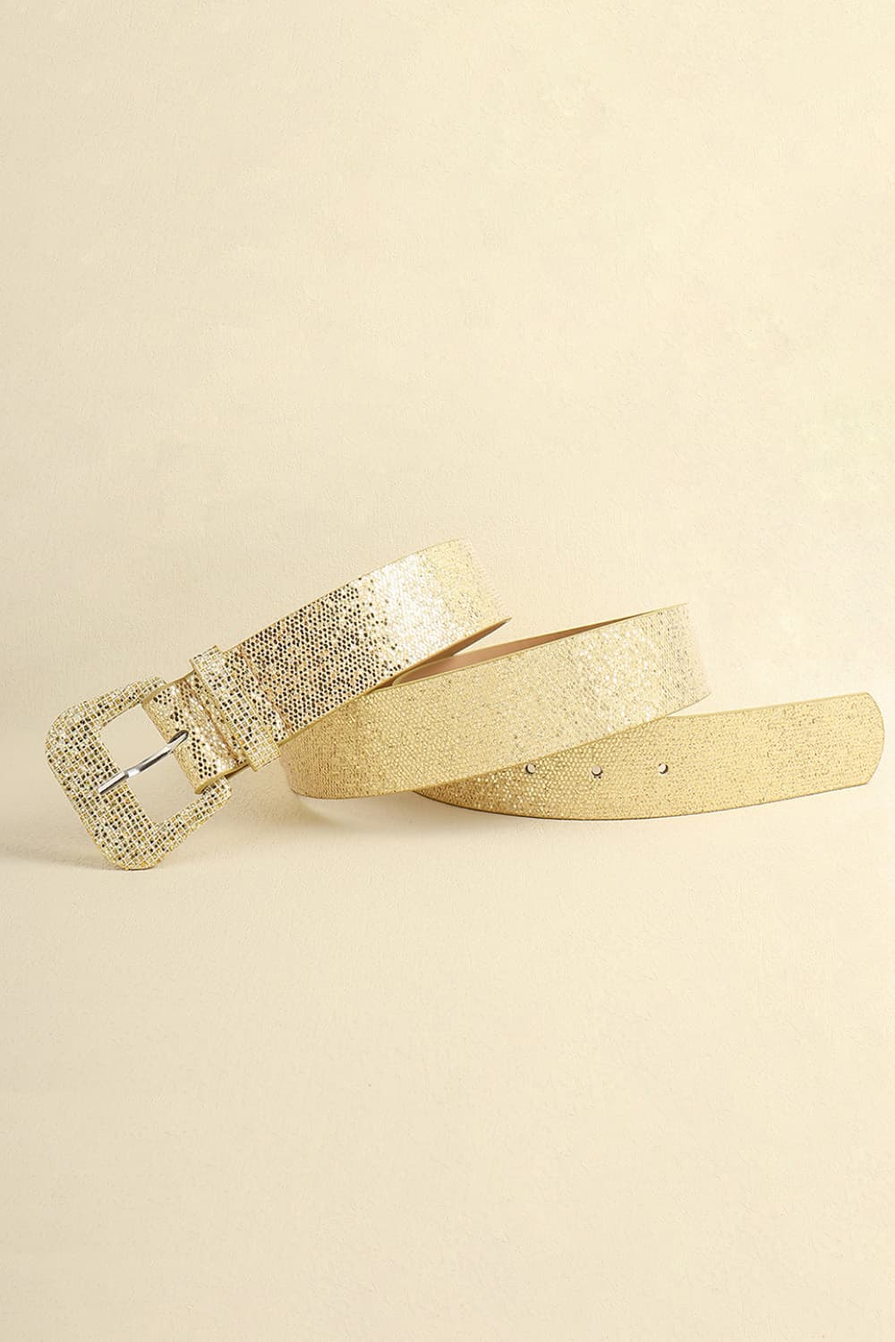 Glitter PU Leather Belt - Image 3