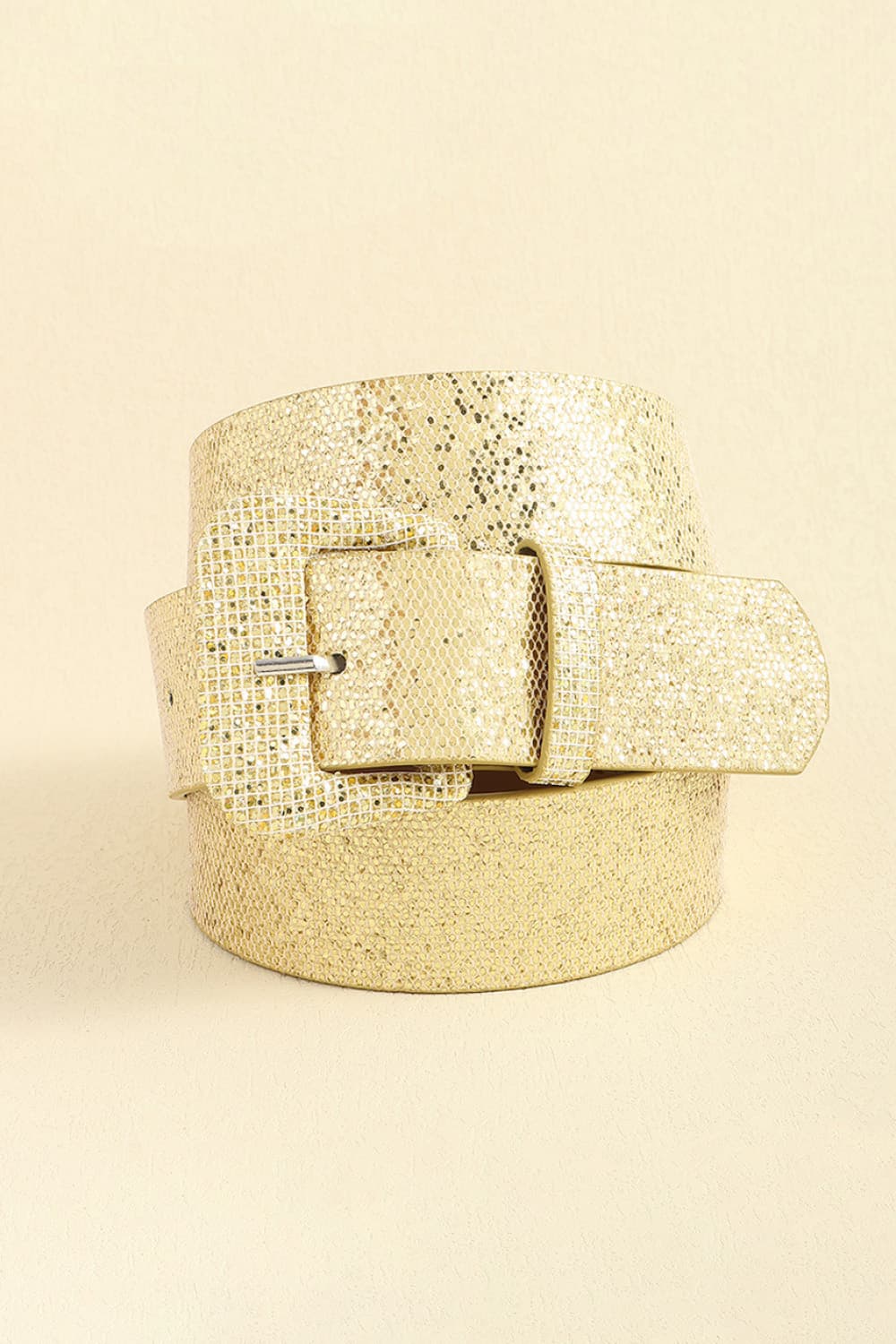 Glitter PU Leather Belt - Image 4
