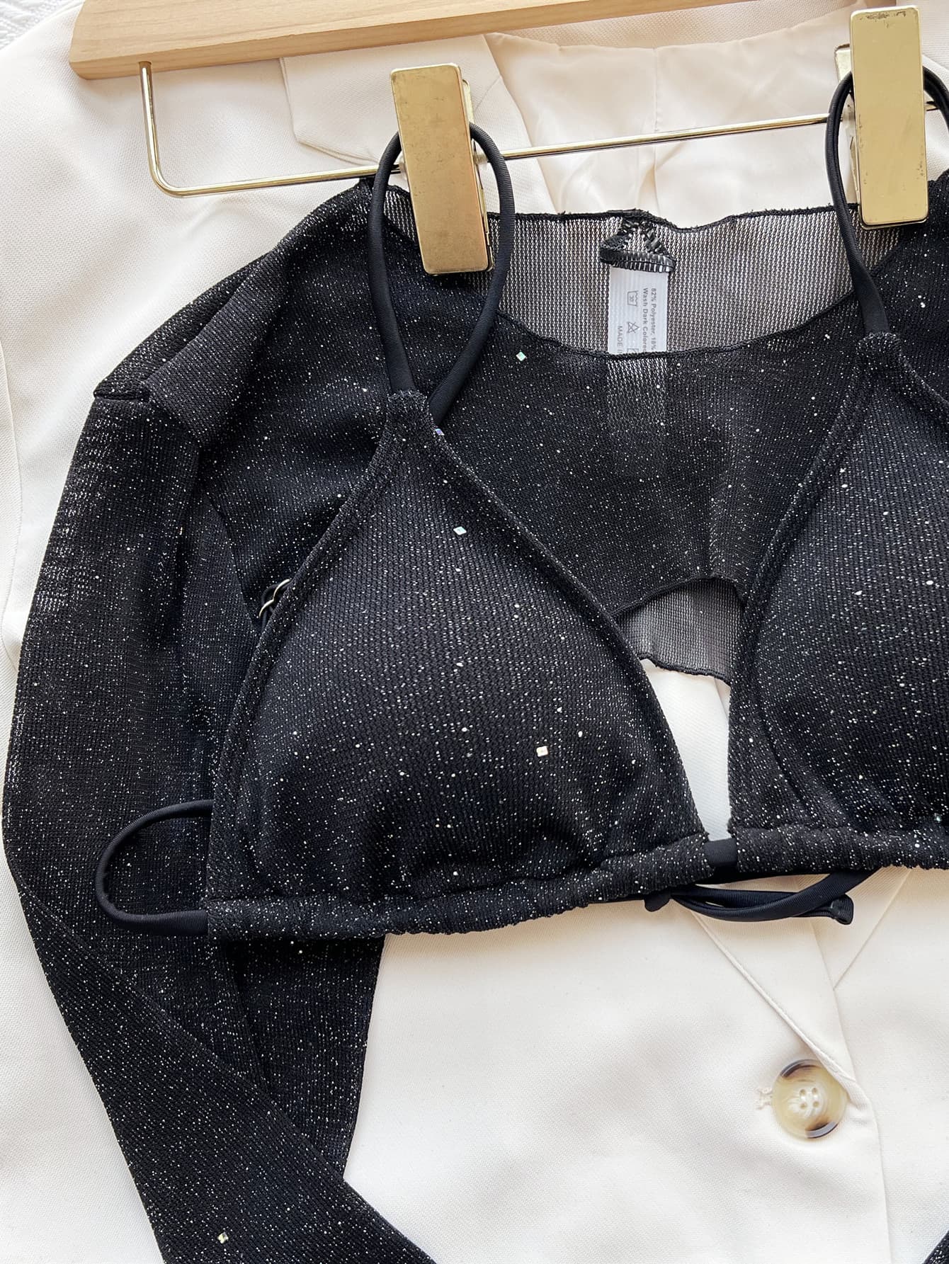 Glitter Three-Piece Swim Set - Image 4