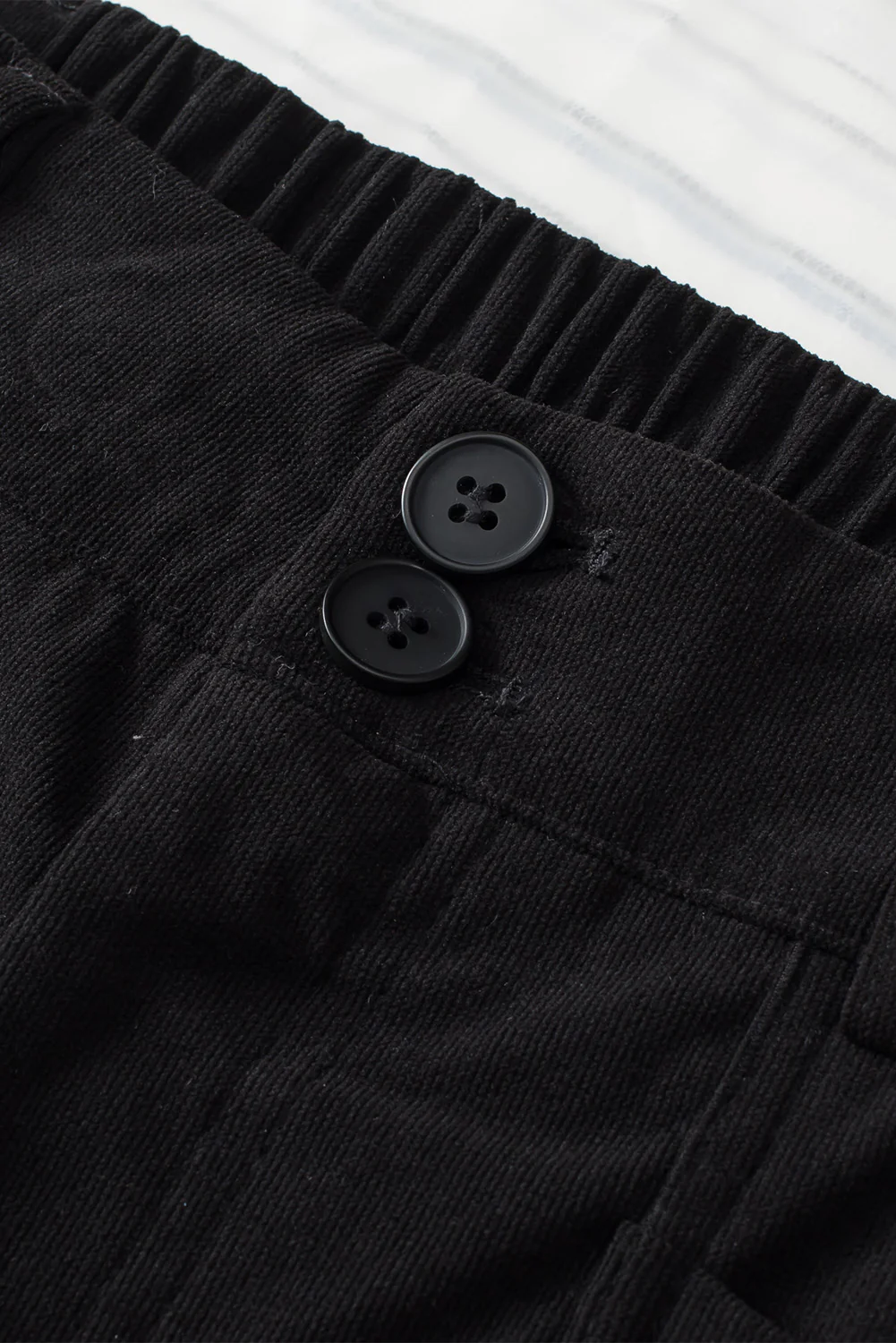 Half Elastic Waist Straight Pants - Image 27