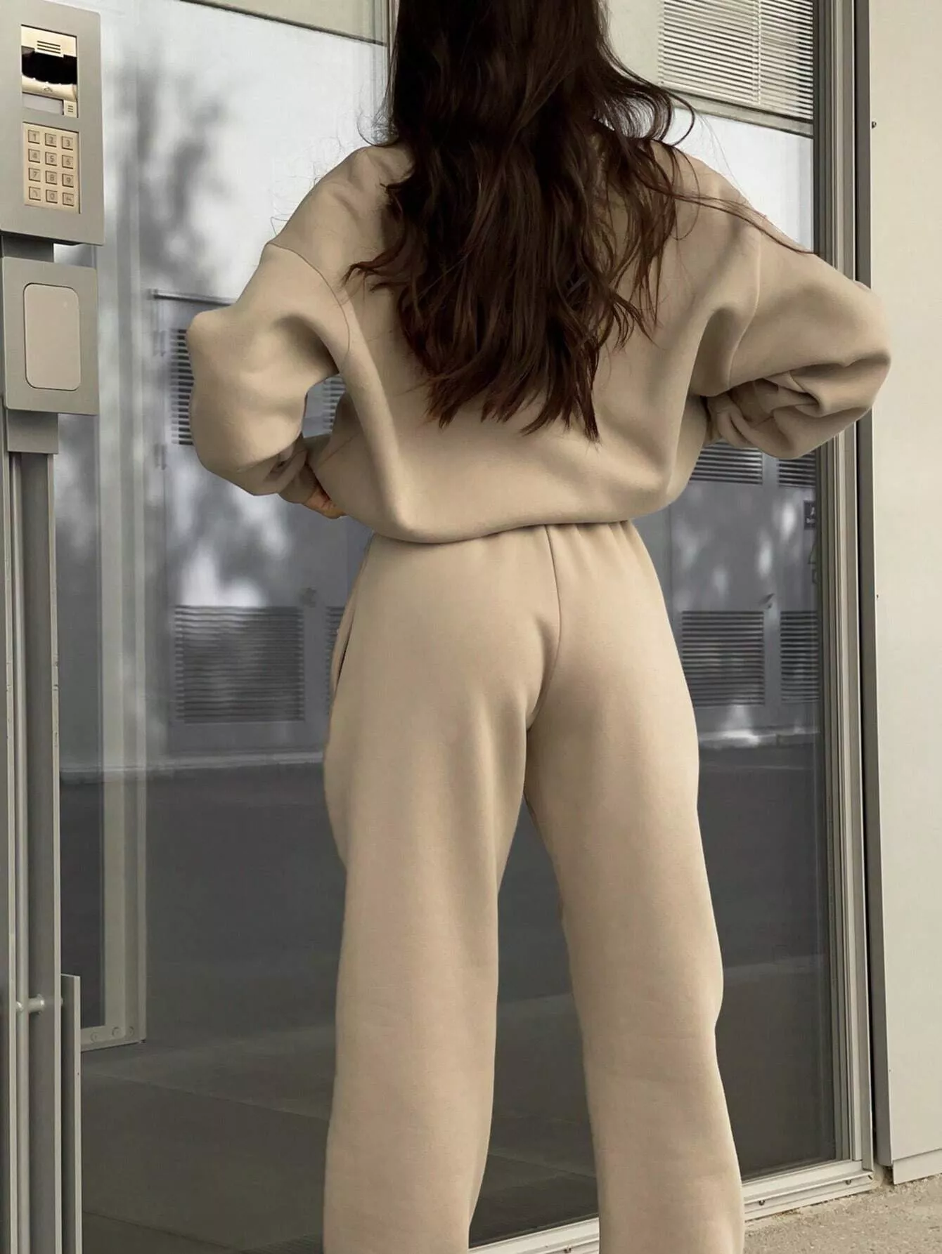 Half Zip Sweatshirt and Pants Set - Image 11