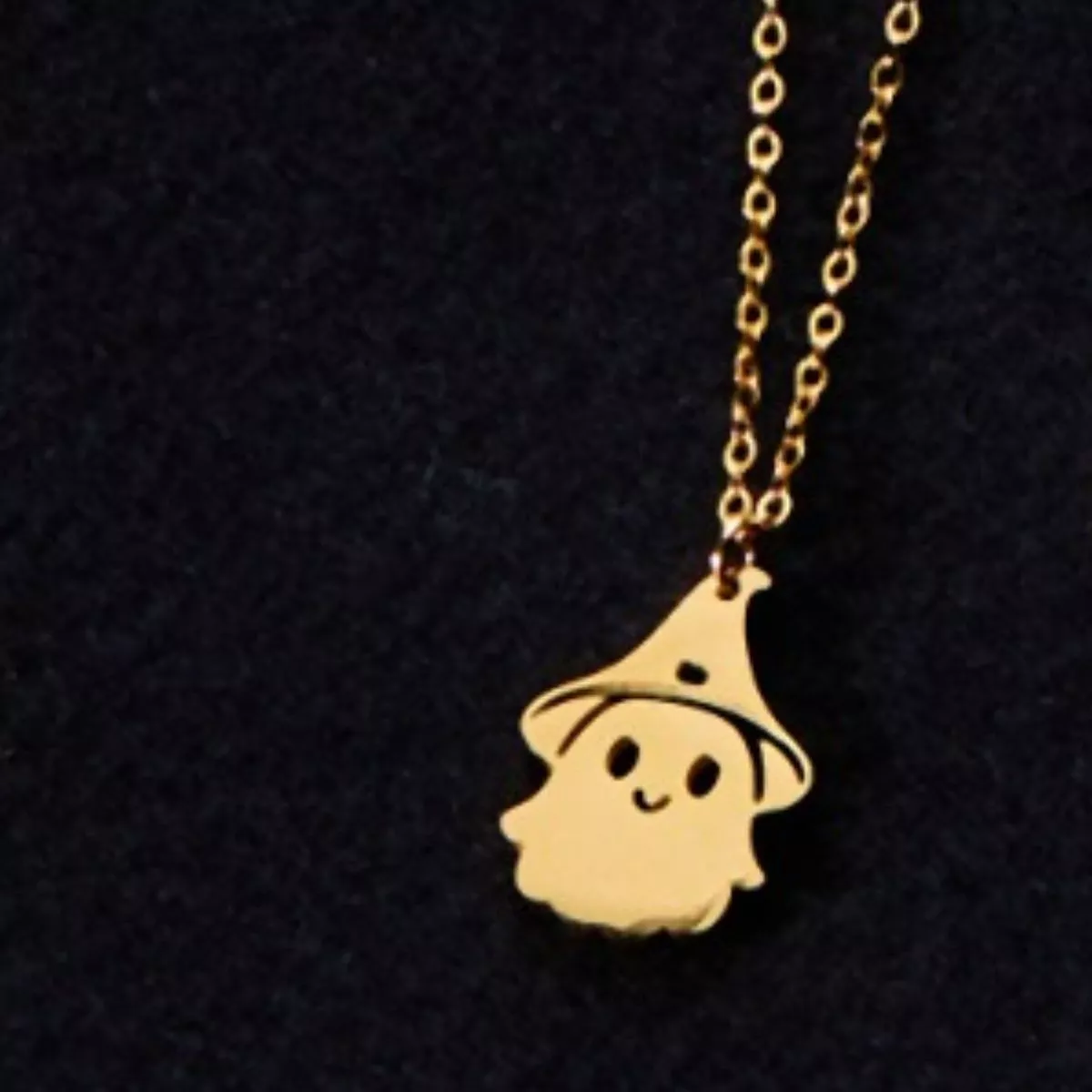 Halloween Ghost Pendant Necklace - Image 4