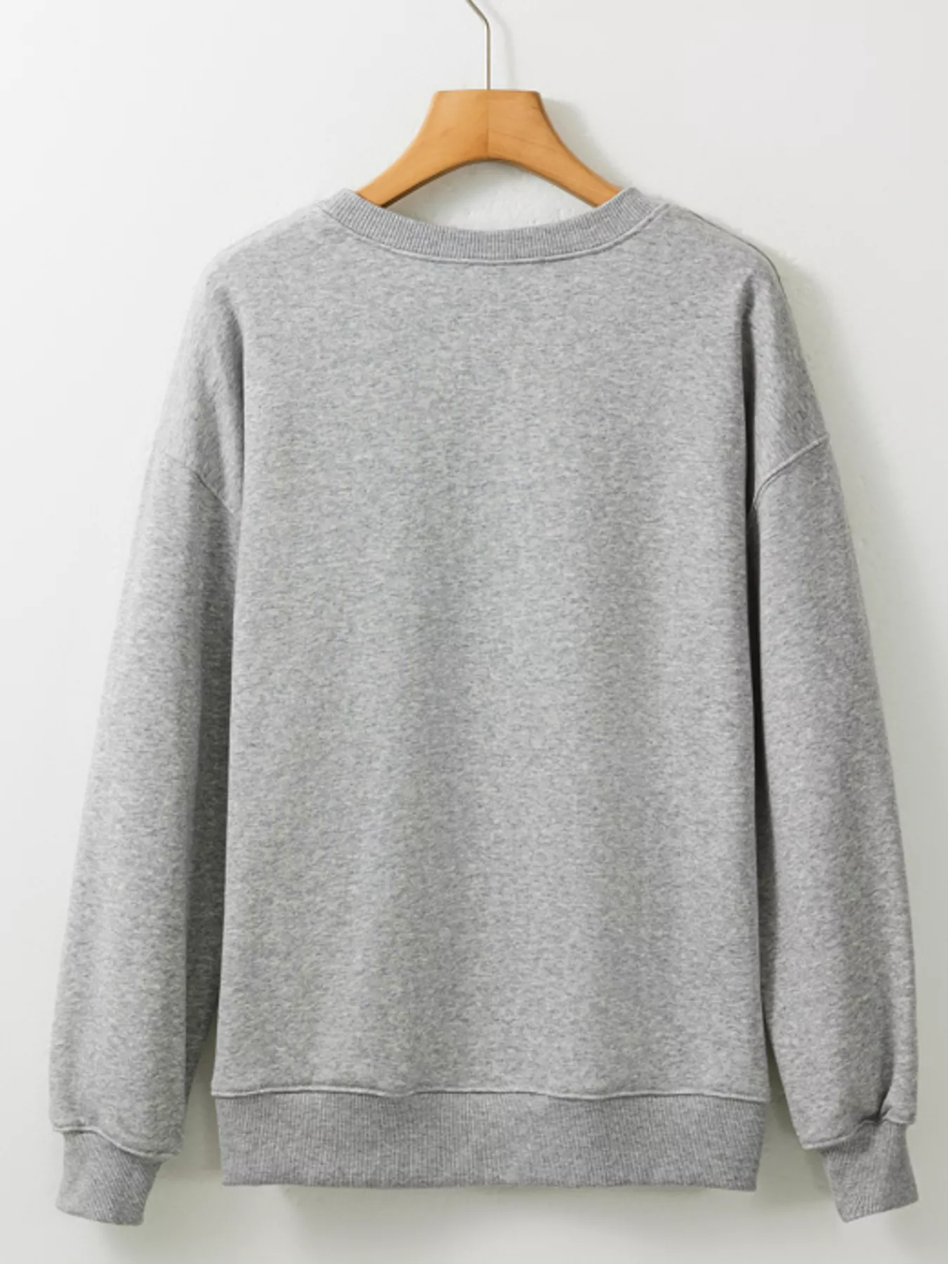 Halloween Ghost Round Neck Sweatshirt - Image 6
