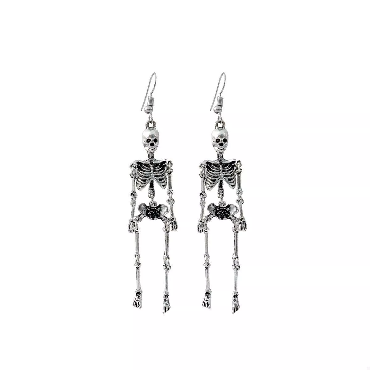 Halloween Skeleton Dangle Earrings - Image 4
