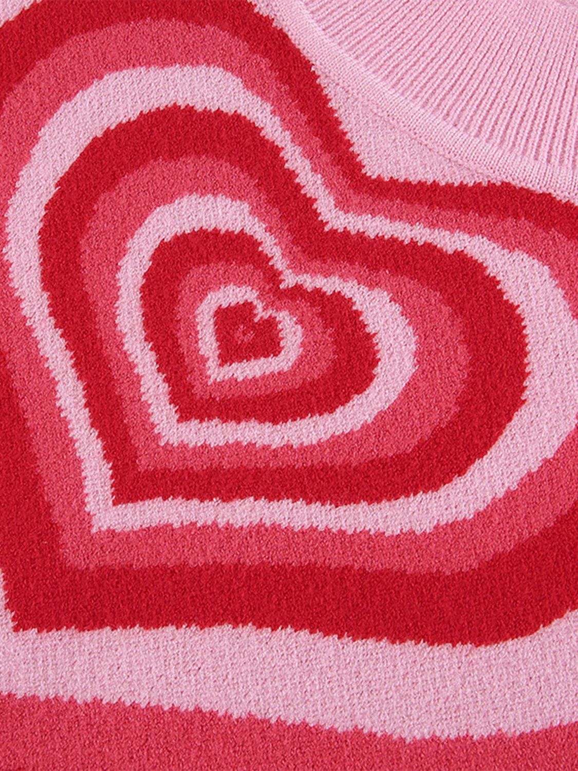 Heart Mock Neck Sweater Vest - Image 8