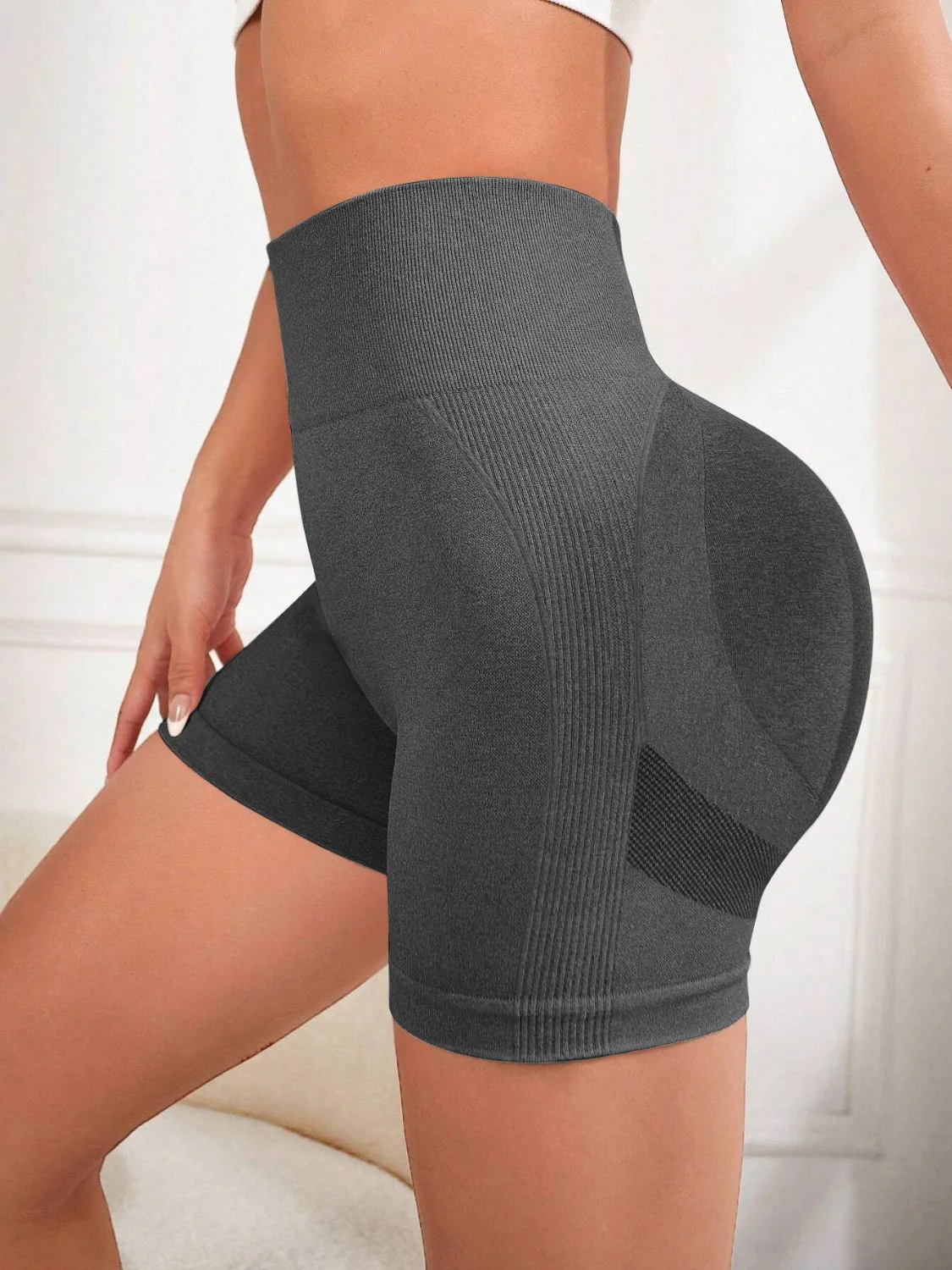 High Waist Active Shorts - Image 12