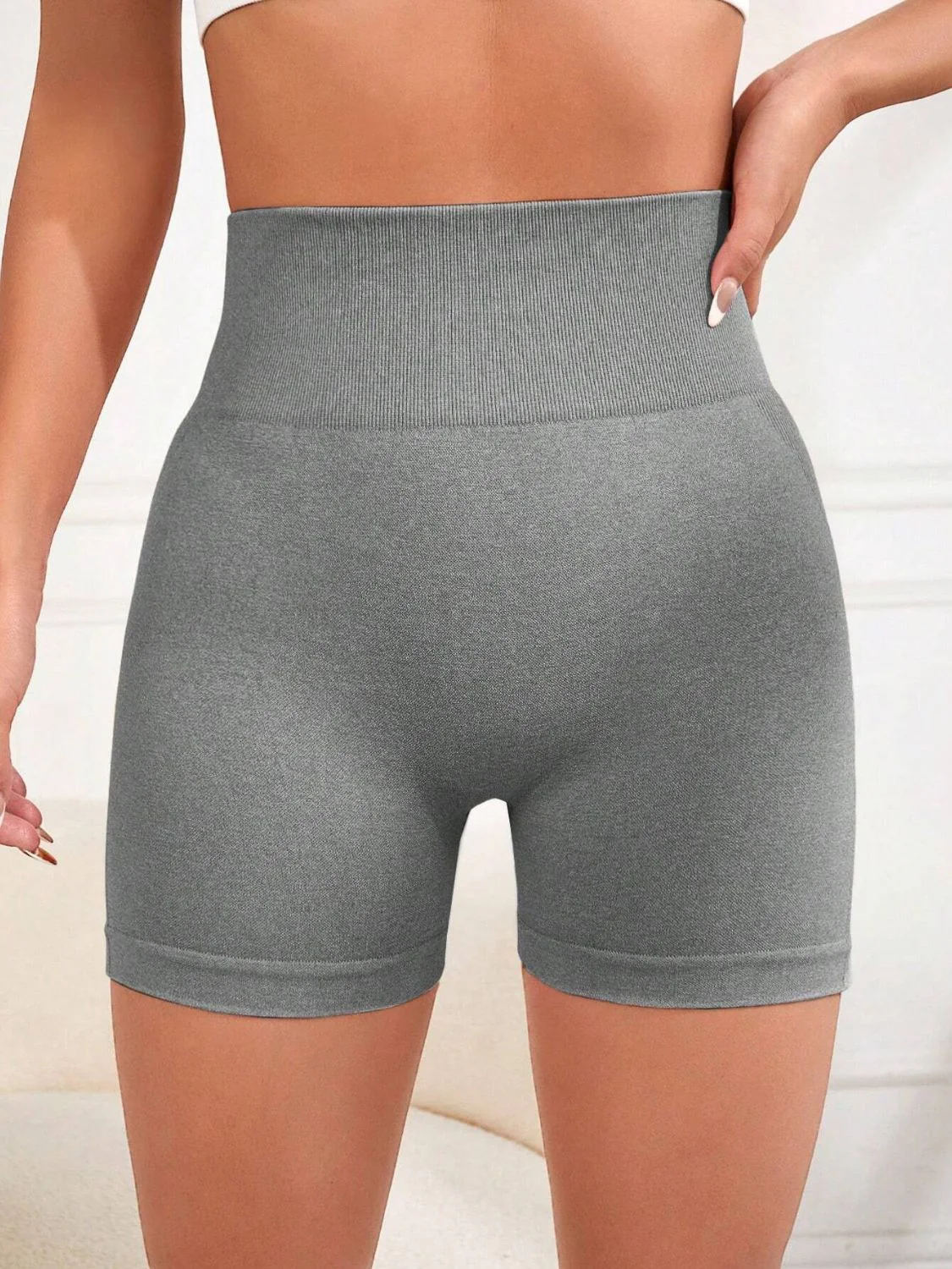 High Waist Active Shorts - Image 13
