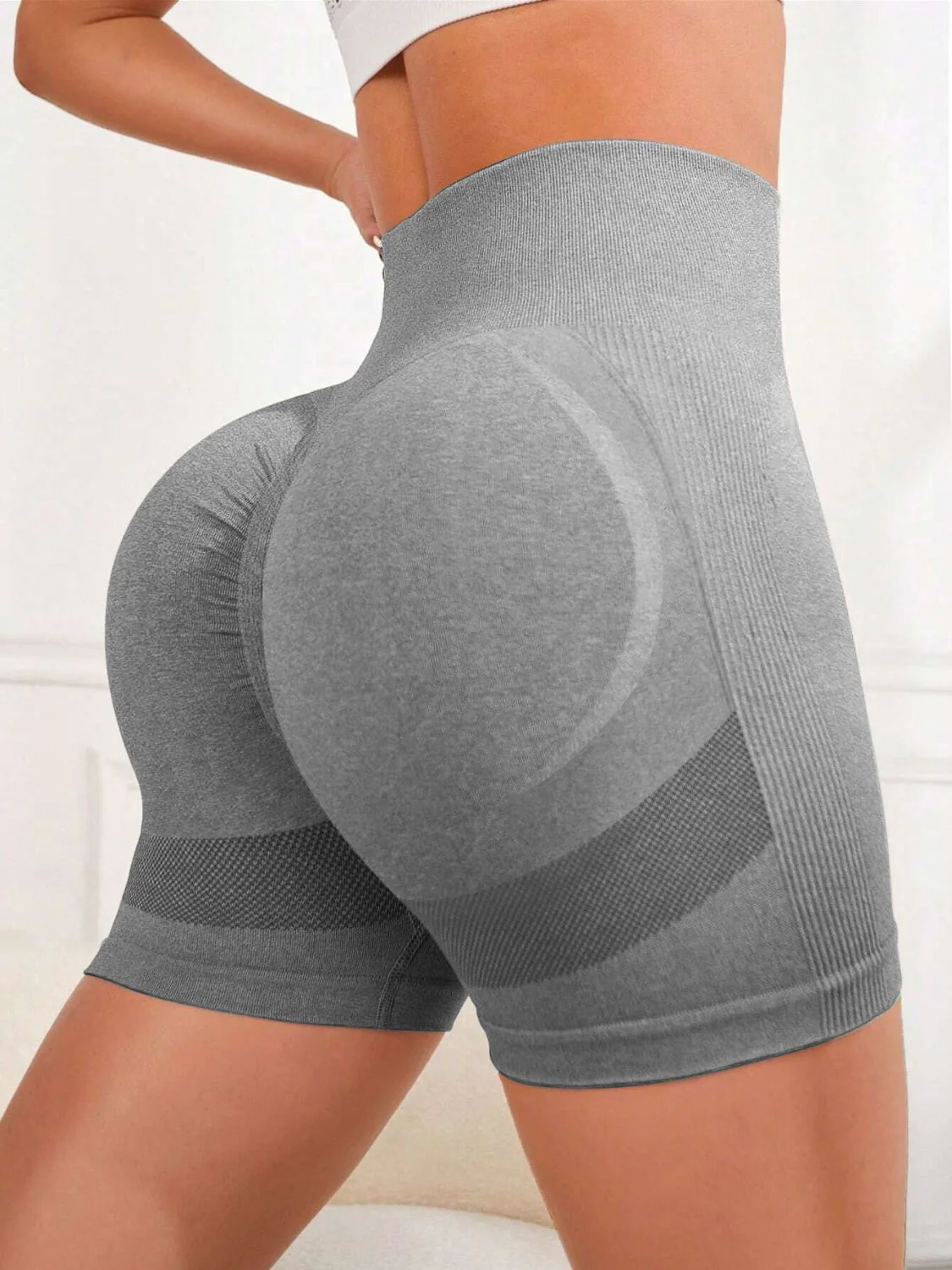 High Waist Active Shorts - Image 15