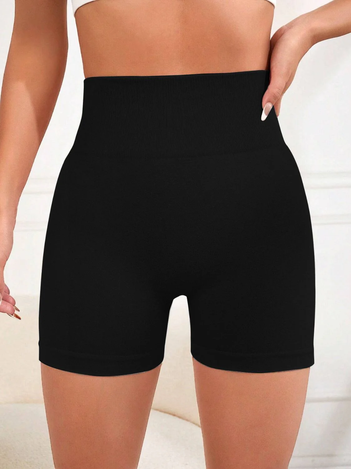 High Waist Active Shorts - Image 18