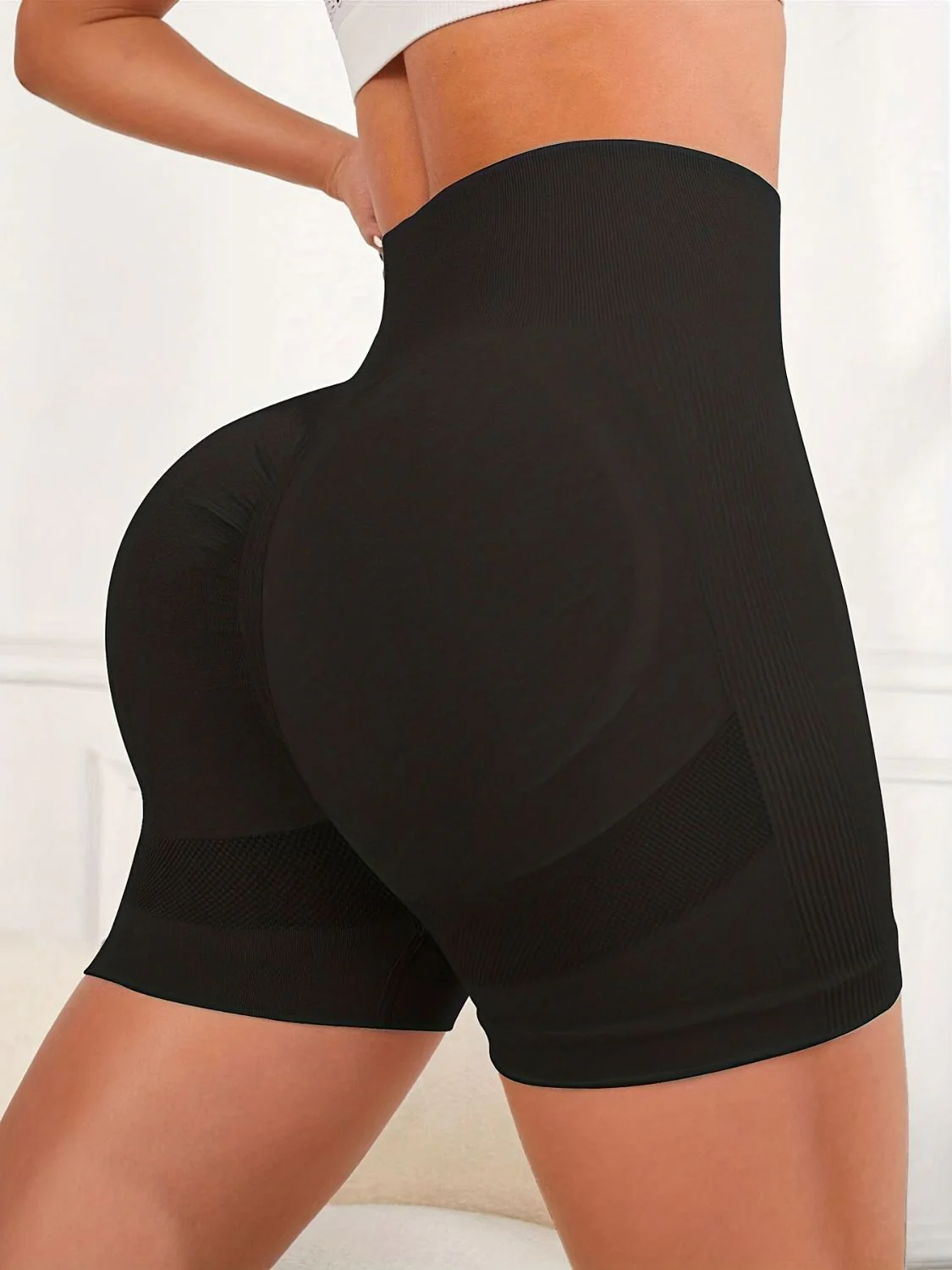 High Waist Active Shorts - Image 19