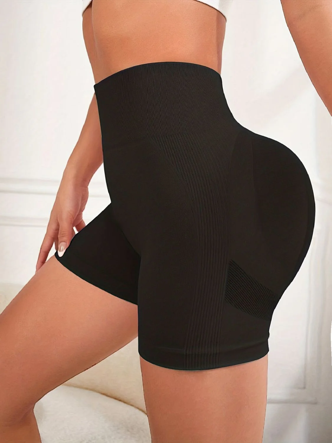 High Waist Active Shorts - Image 20