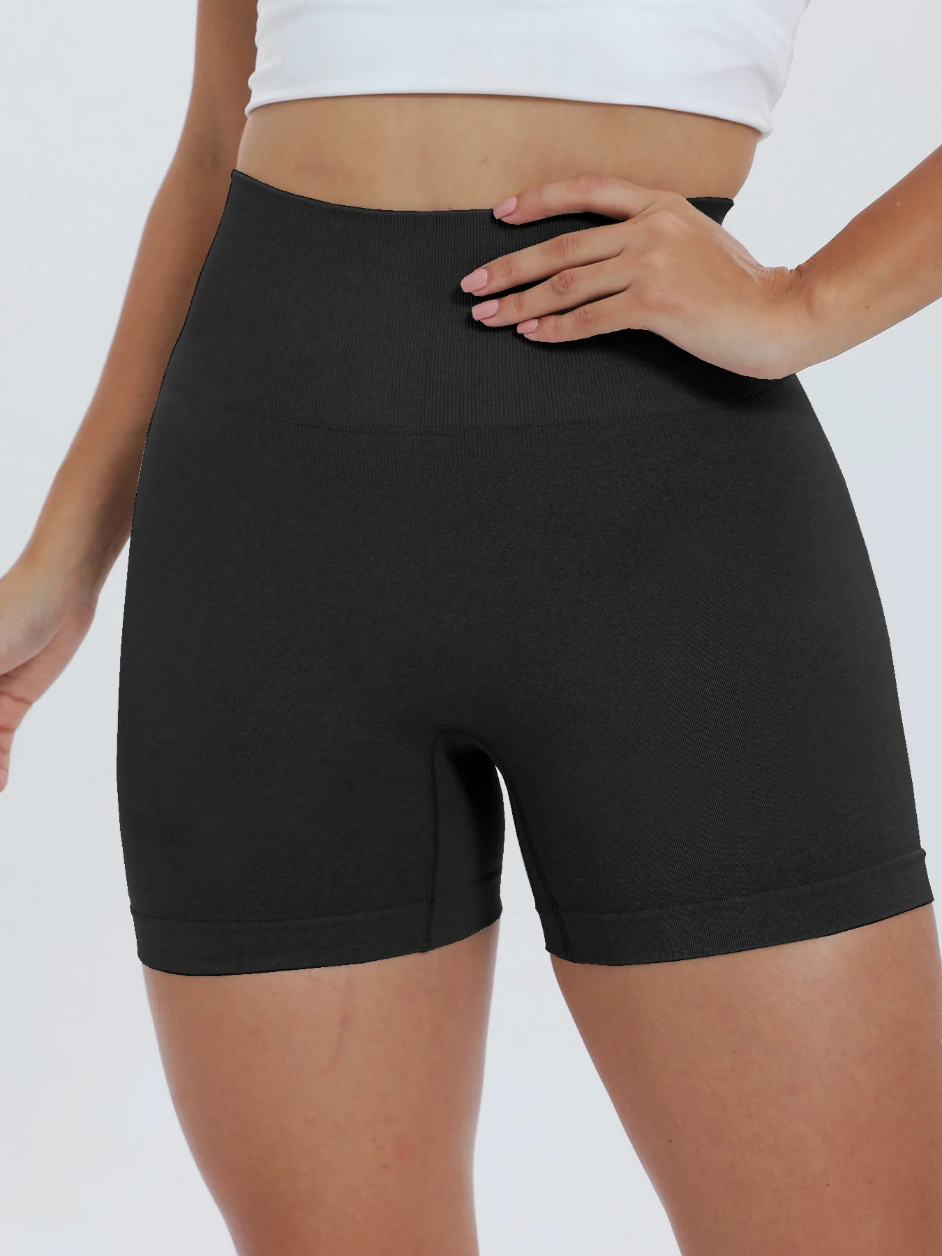 High Waist Active Shorts - Image 8