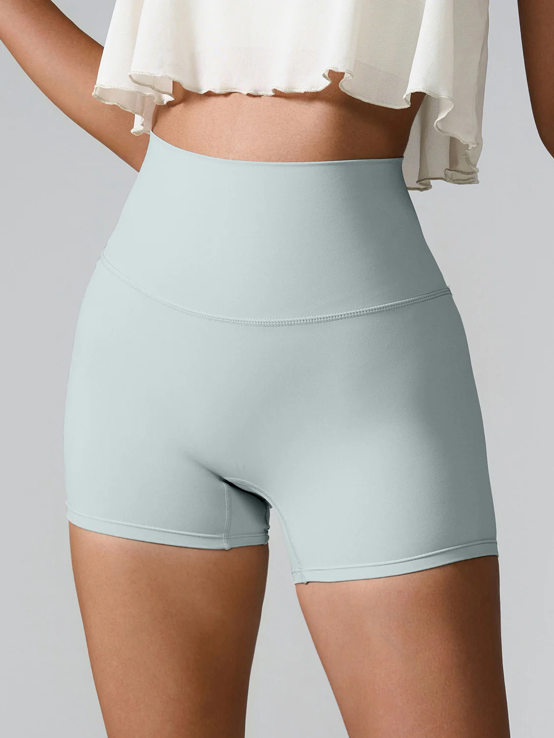 High Waist Active Shorts - Image 16