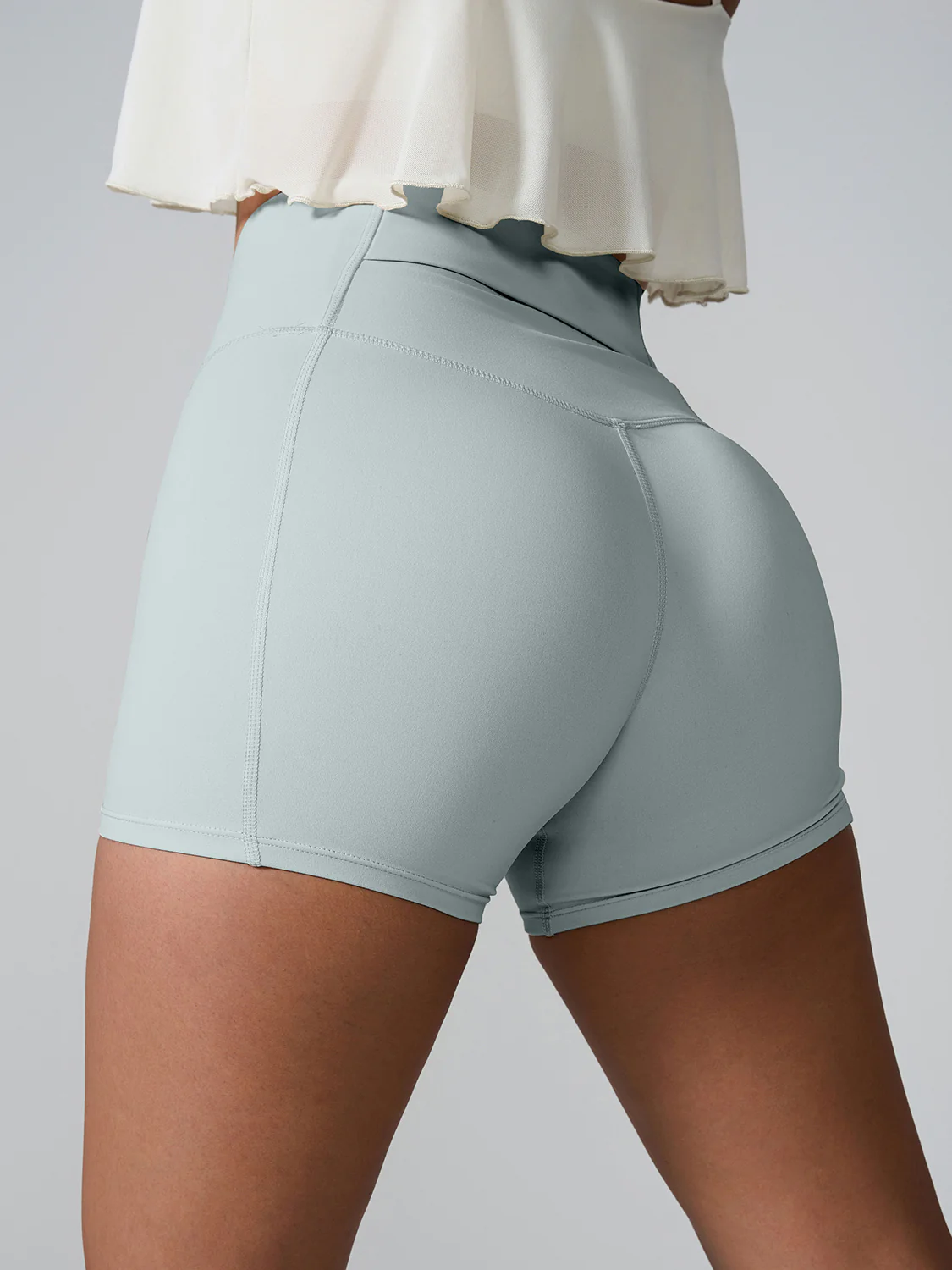 High Waist Active Shorts - Image 18