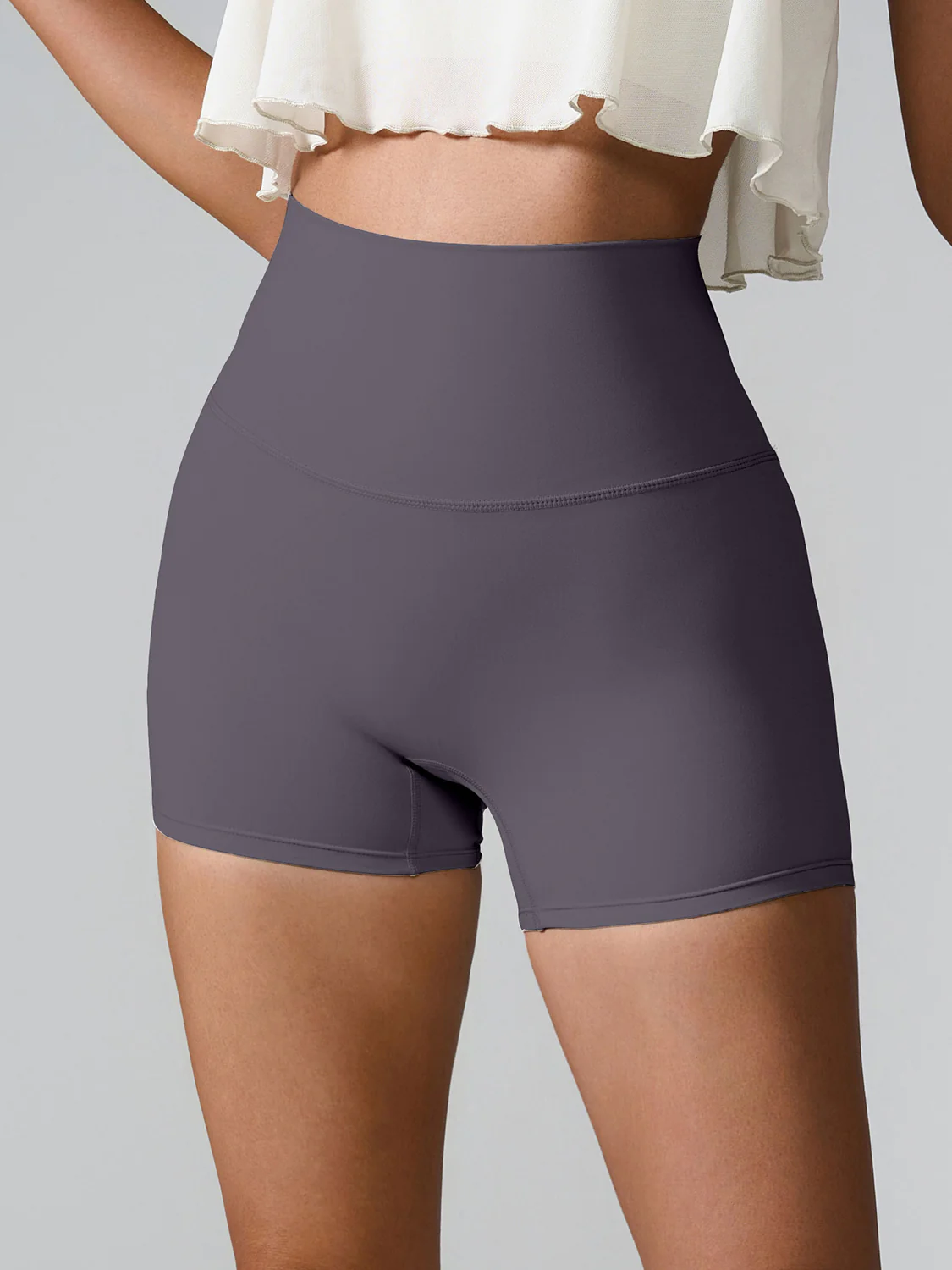 High Waist Active Shorts - Image 4