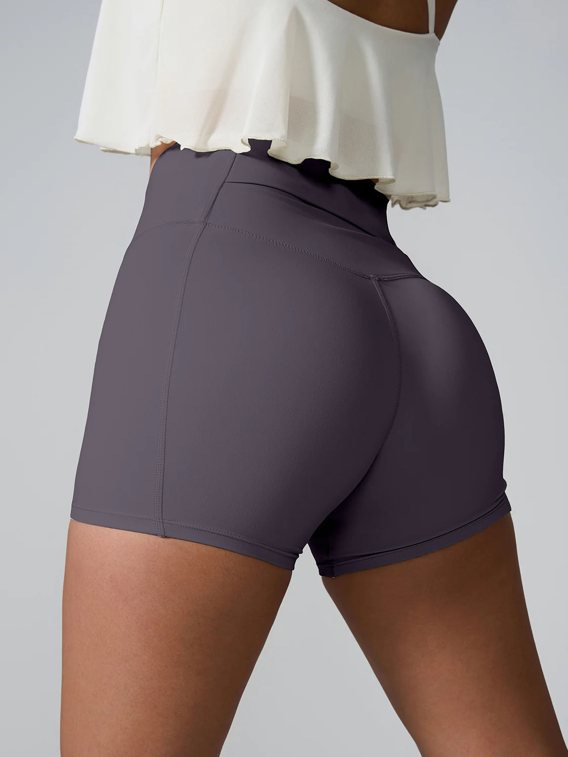 High Waist Active Shorts - Image 5