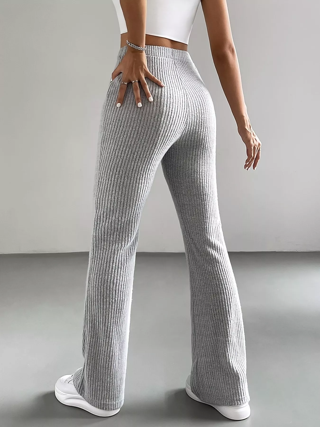 High Waist Flare Pants - Image 15