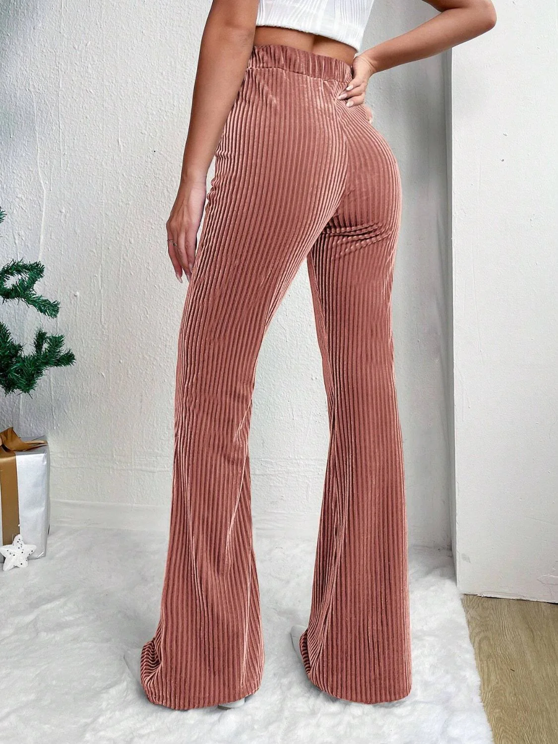High Waist Flare Pants - Image 13