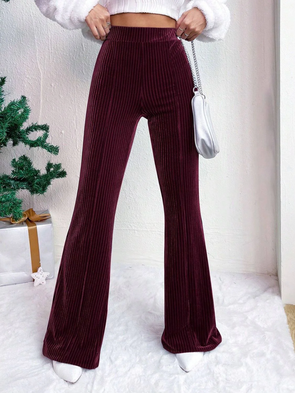 High Waist Flare Pants - Image 14