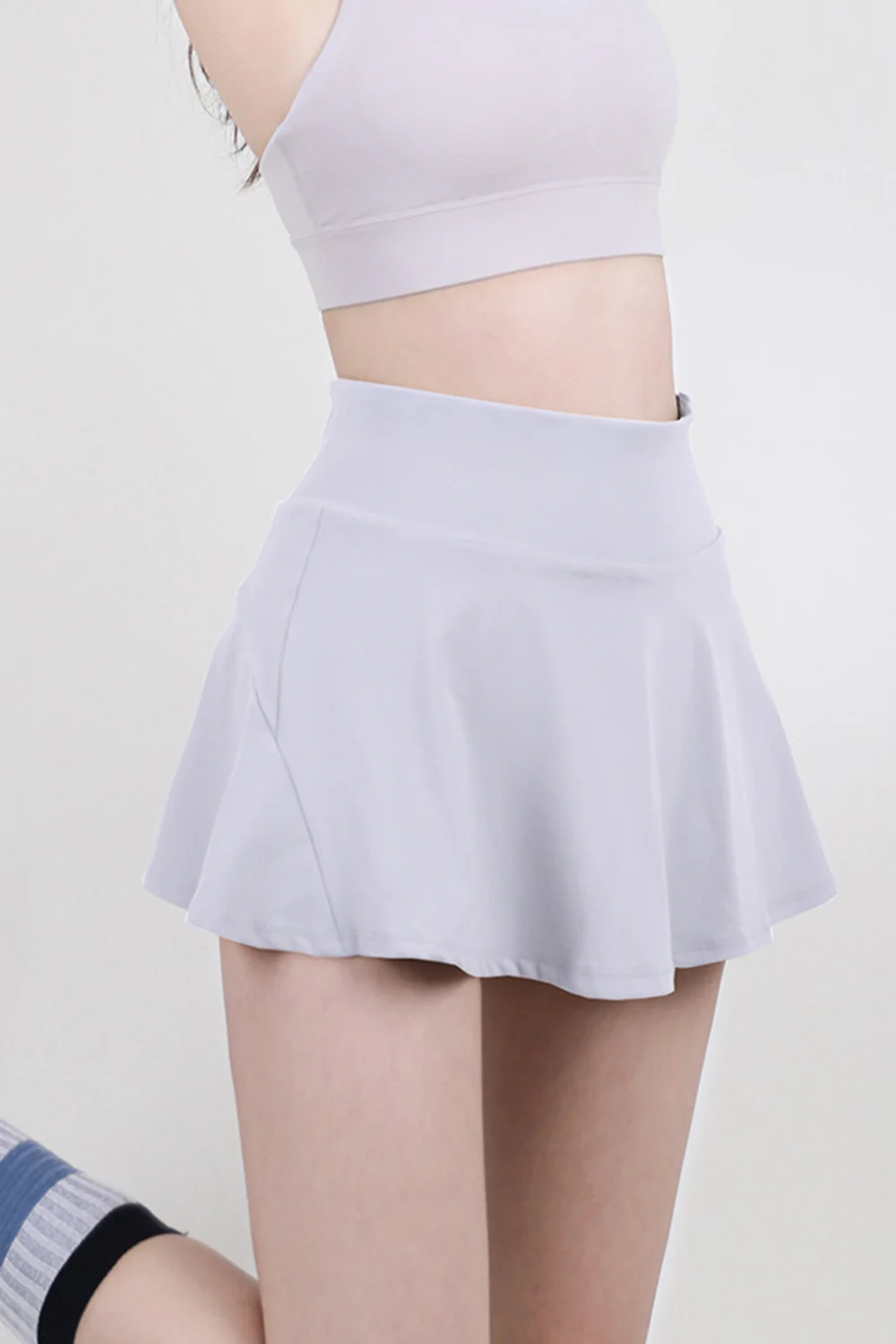 High Waist Pleated Active Skirt - Image 10