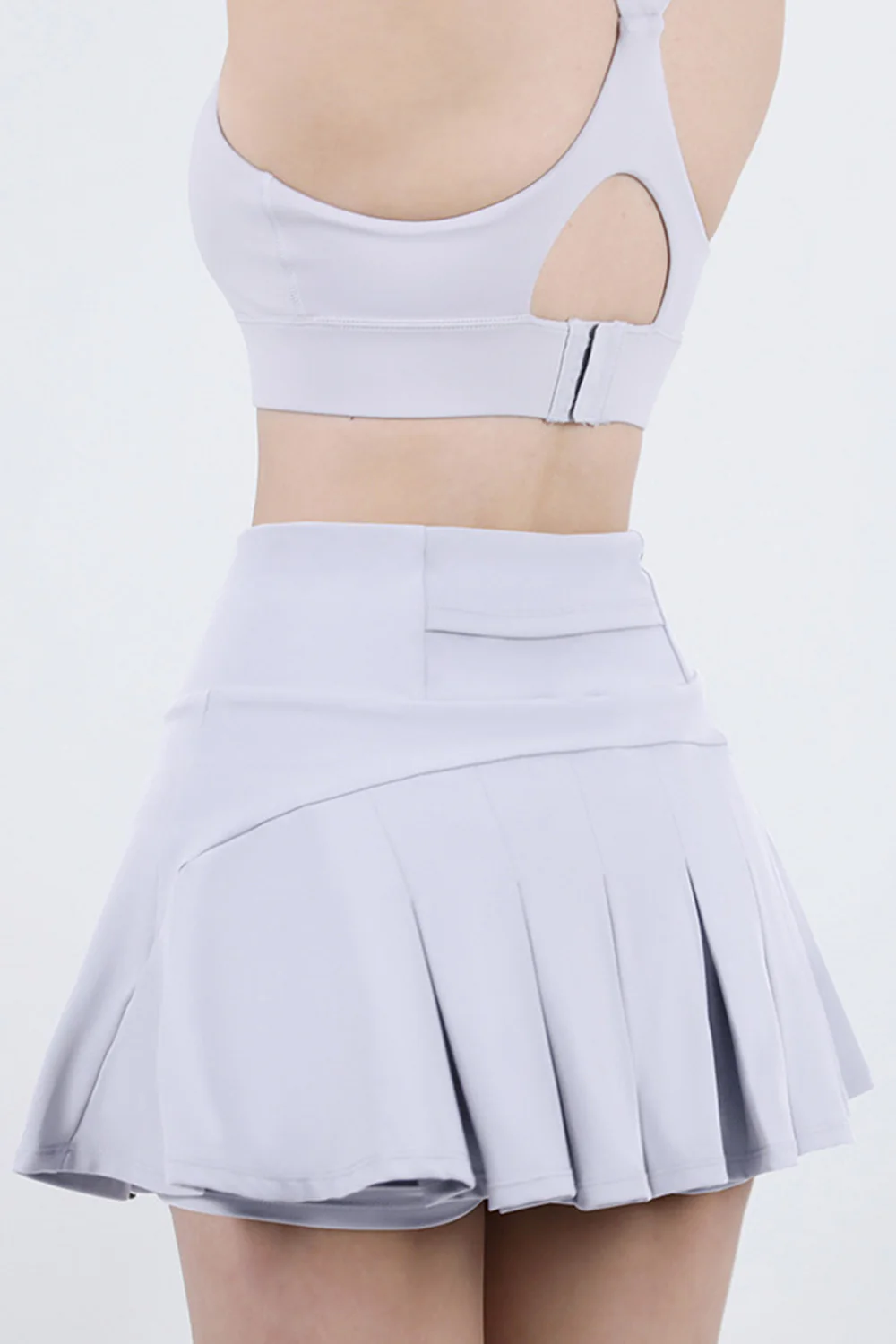 High Waist Pleated Active Skirt - Image 11