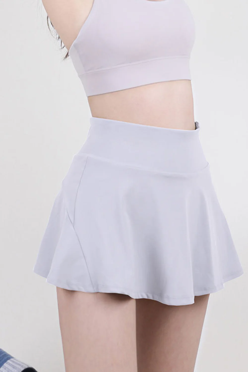 High Waist Pleated Active Skirt - Image 12
