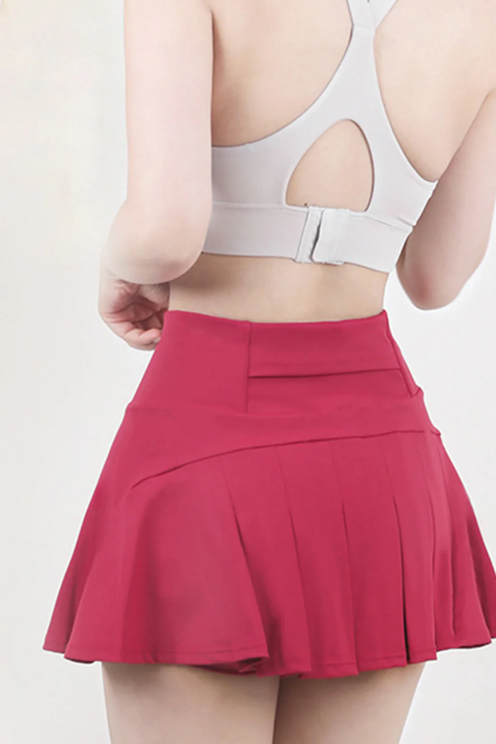 High Waist Pleated Active Skirt - Image 6