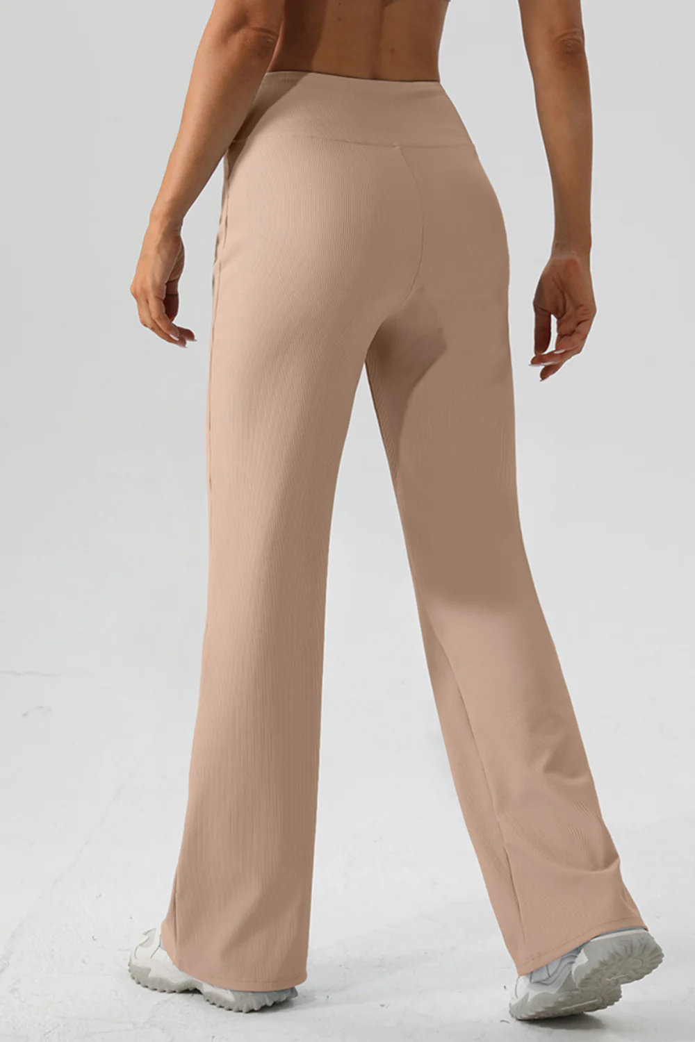 High Waist Straight Active Pants - Image 2