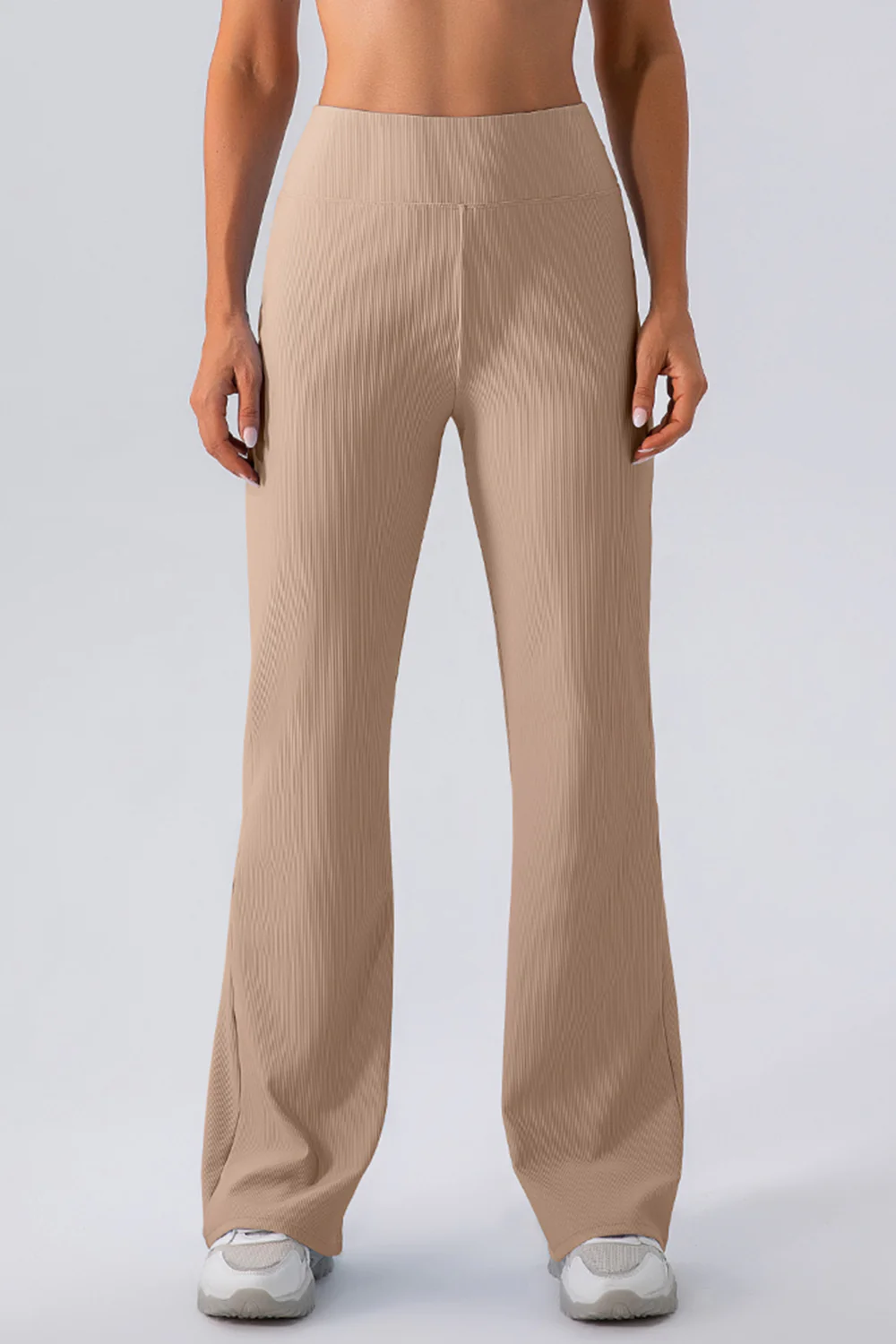 High Waist Straight Active Pants - Image 3