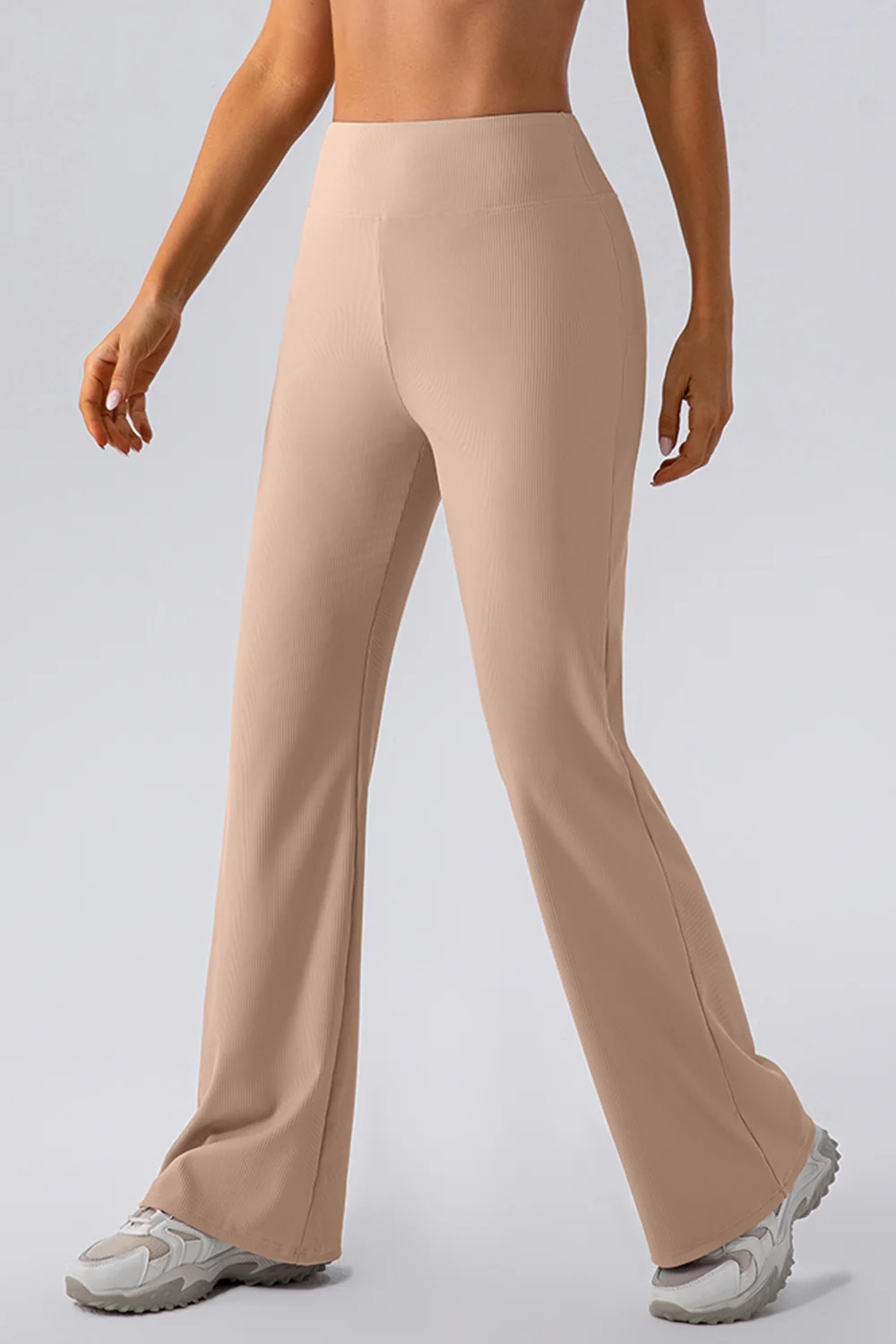 High Waist Straight Active Pants - Image 4