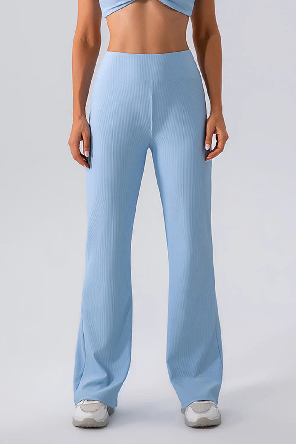 High Waist Straight Active Pants - Image 5
