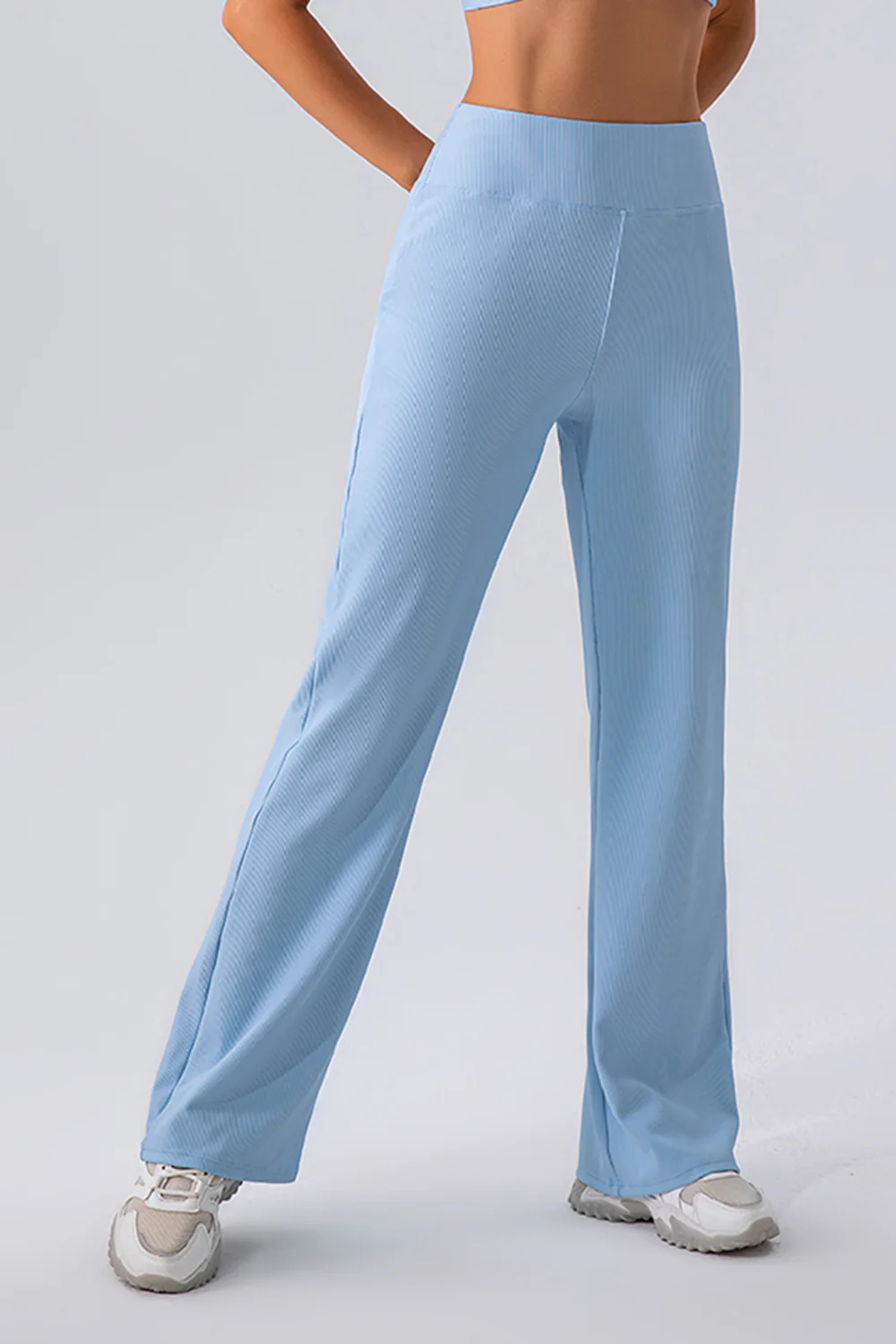 High Waist Straight Active Pants - Image 6