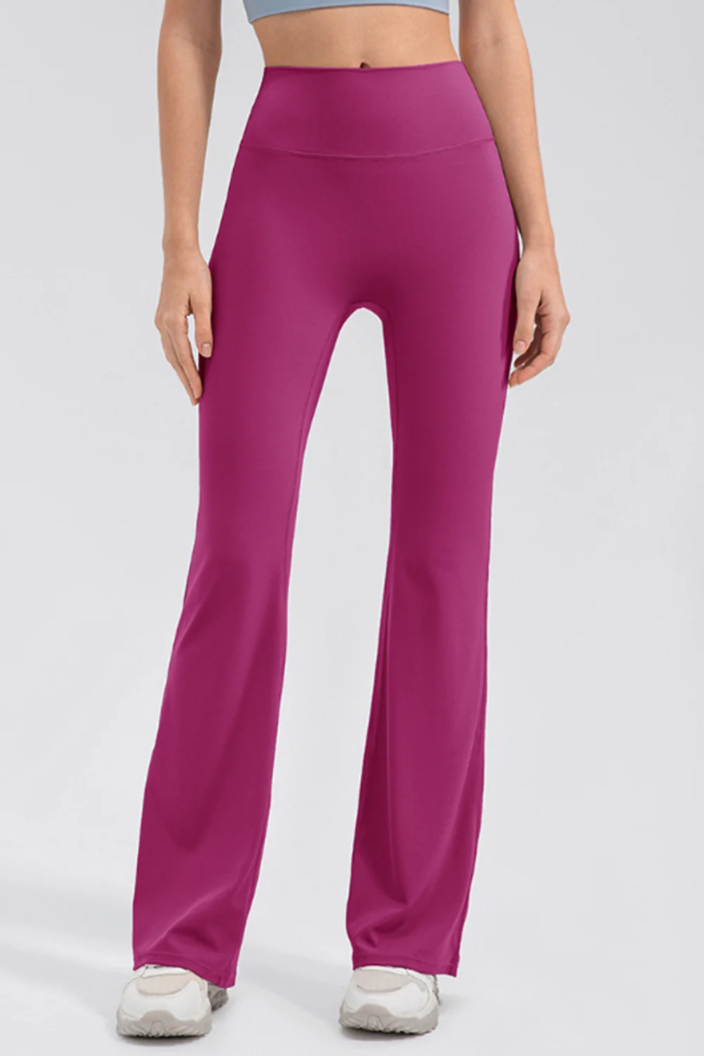 High Waist Straight Active Pants - Image 10