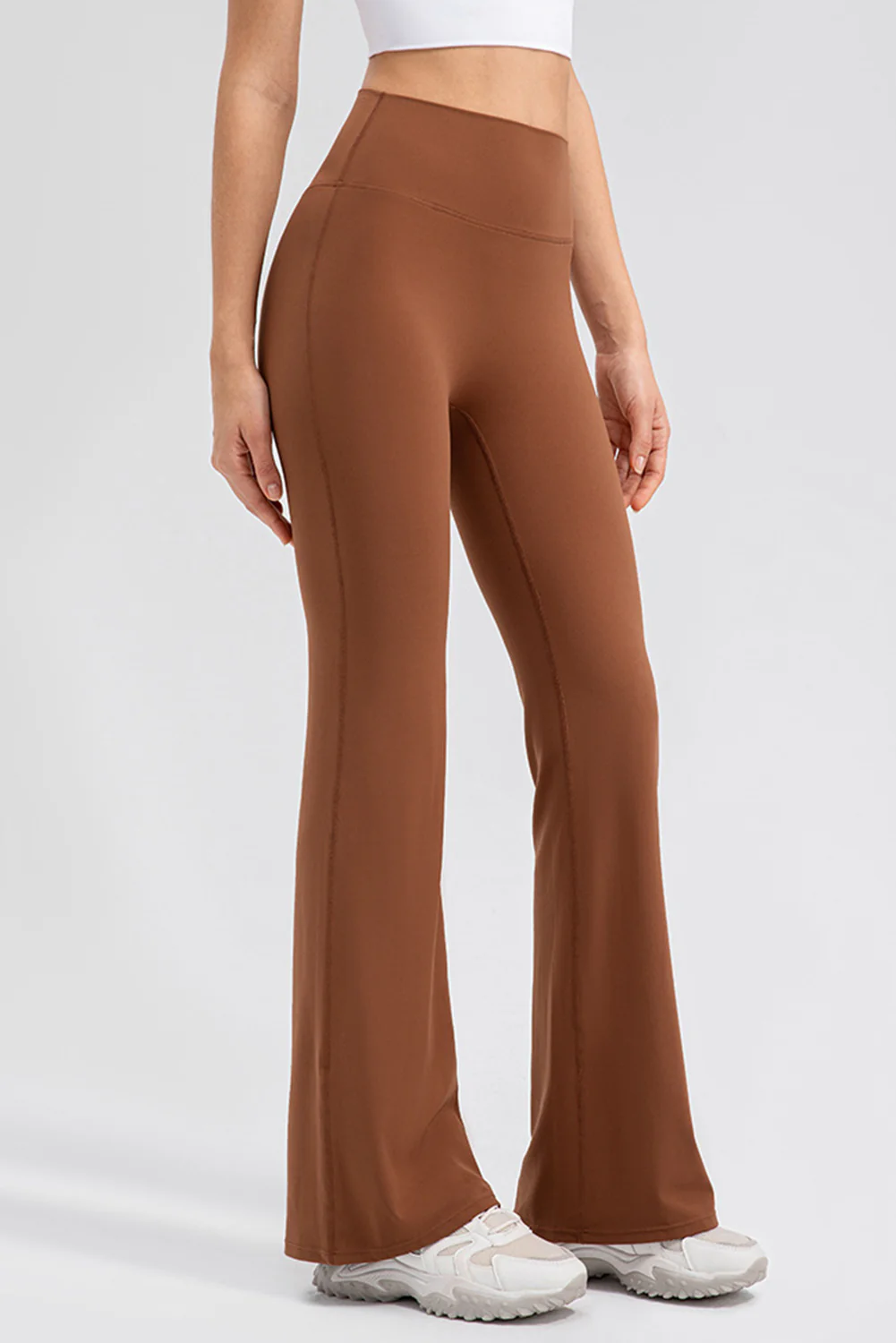High Waist Straight Active Pants - Image 20