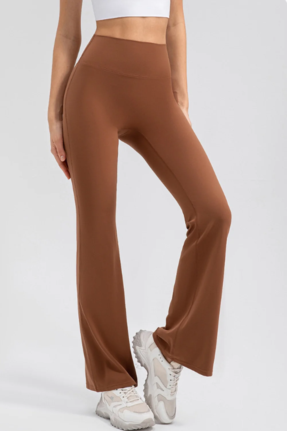 High Waist Straight Active Pants - Image 22