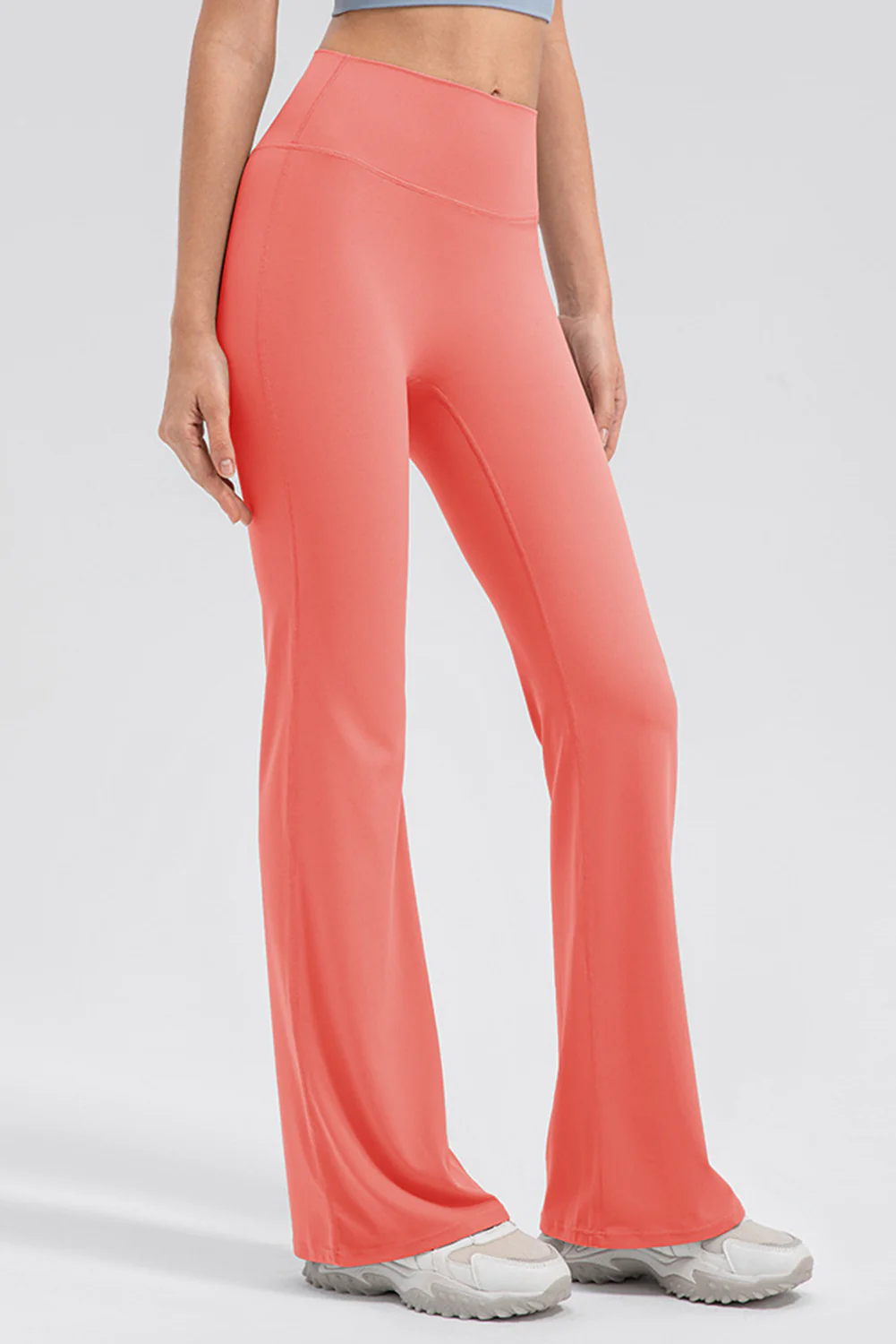 High Waist Straight Active Pants - Image 25