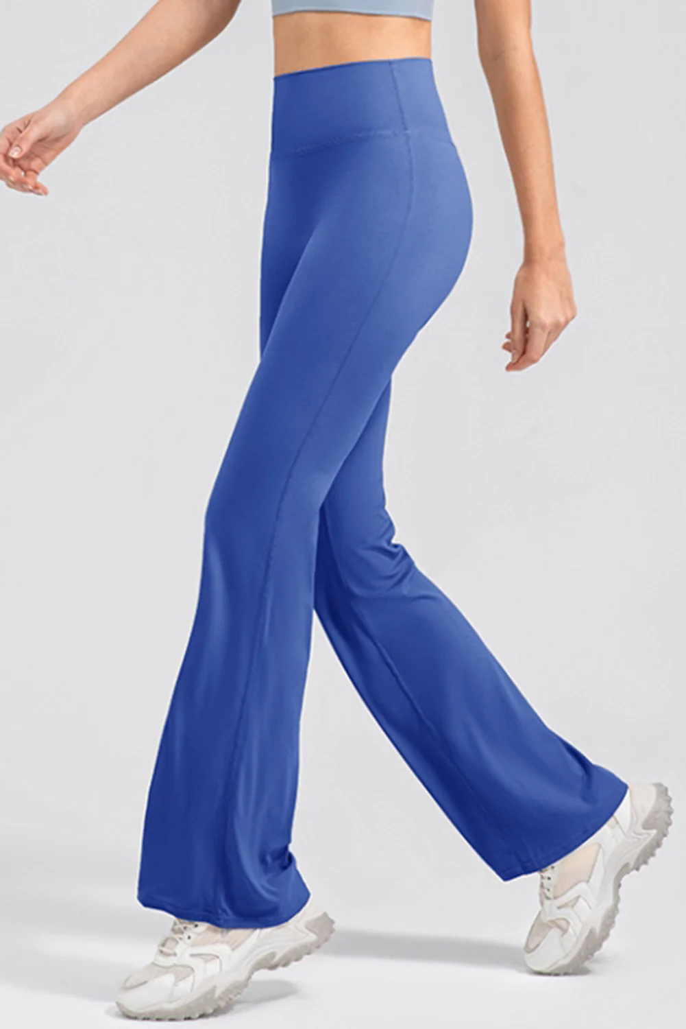 High Waist Straight Active Pants - Image 3