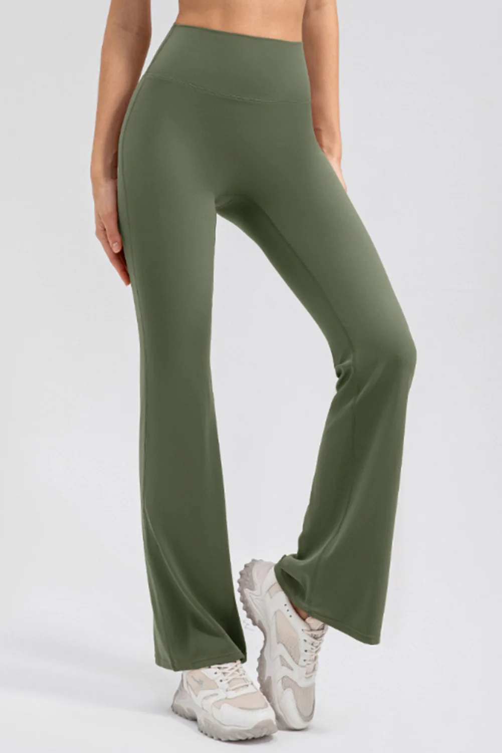 High Waist Straight Active Pants - Image 7