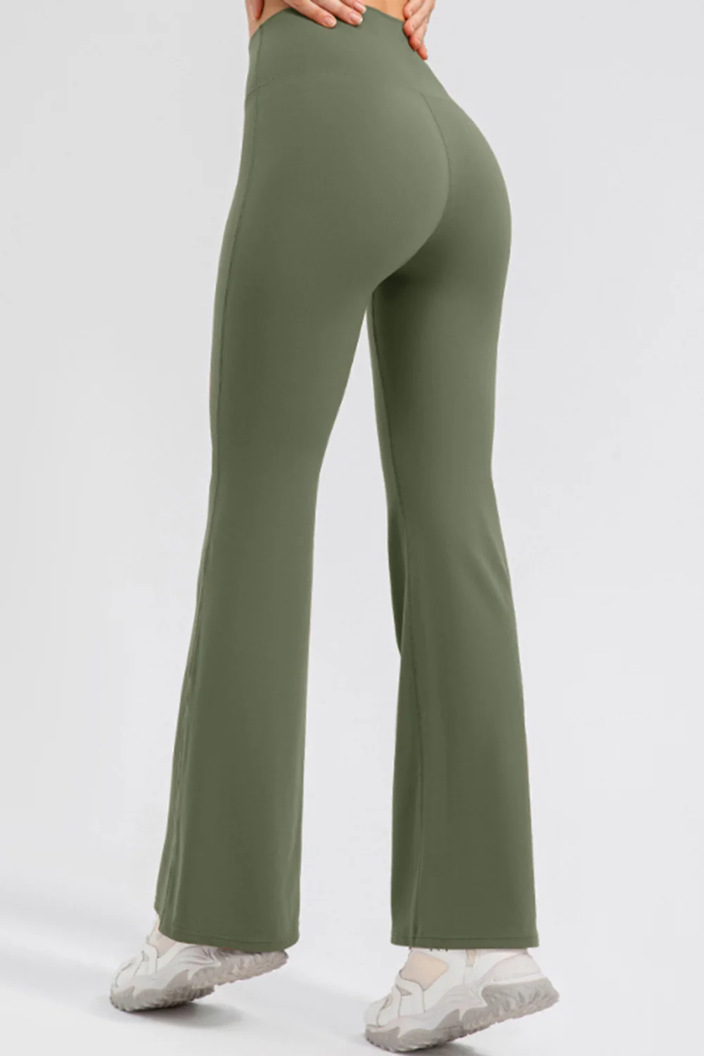 High Waist Straight Active Pants - Image 9
