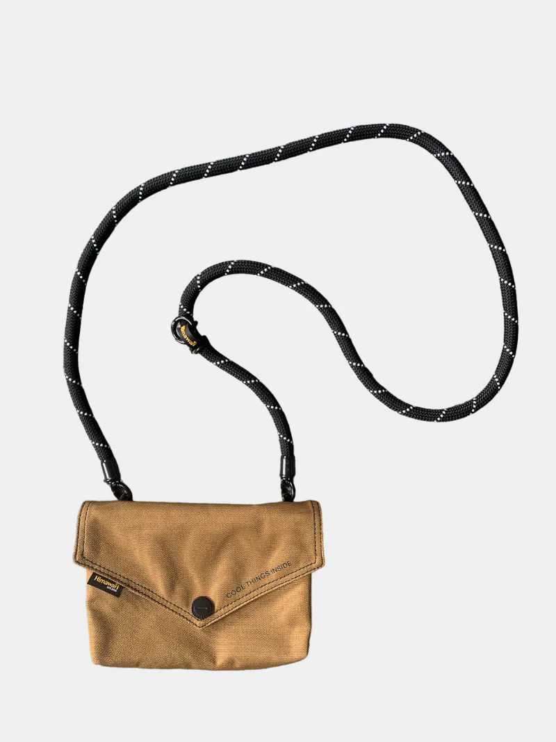 Himawari Solid Color Envelope Shape Crossbody Bag with Removable Strap - Image 9